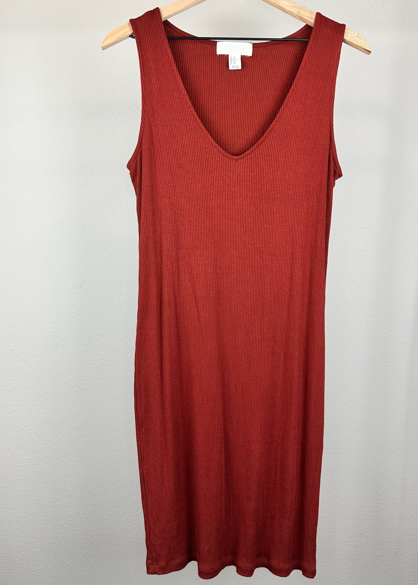 Burgundy Bodycon Dress by Forever 21