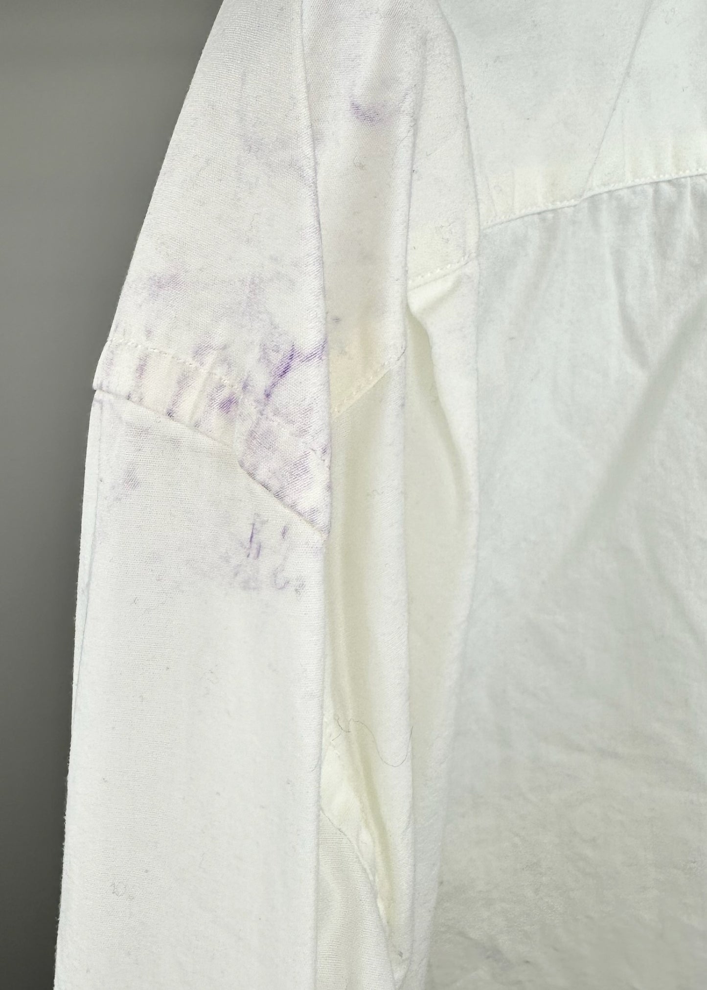 White Long Sleeve Button Up By Nautica