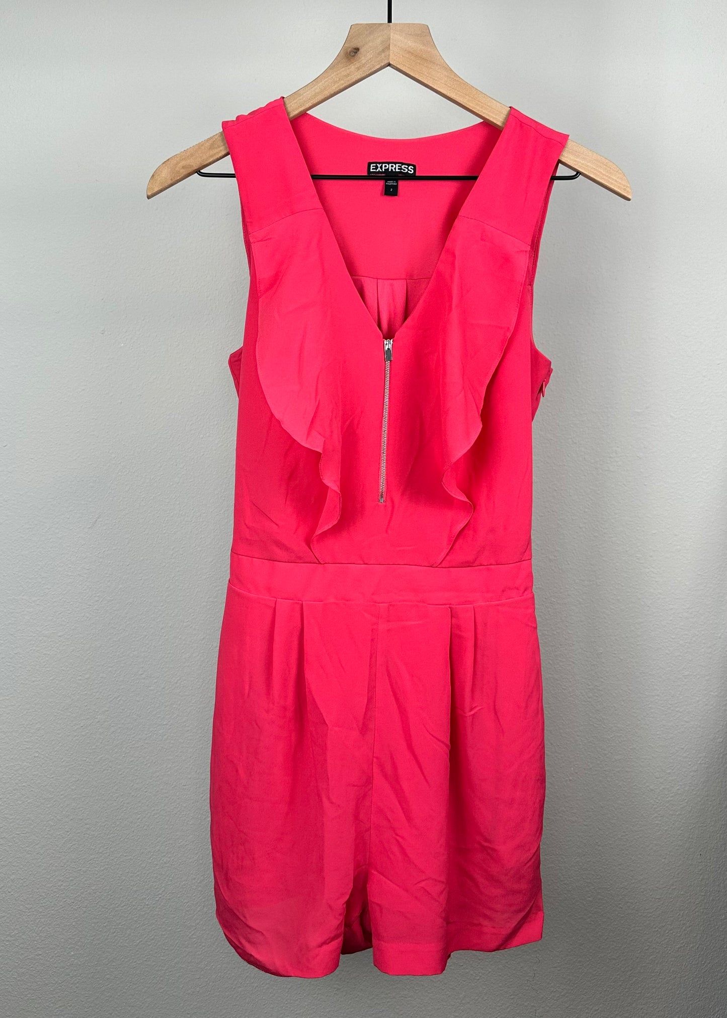 Pink Romper By Express