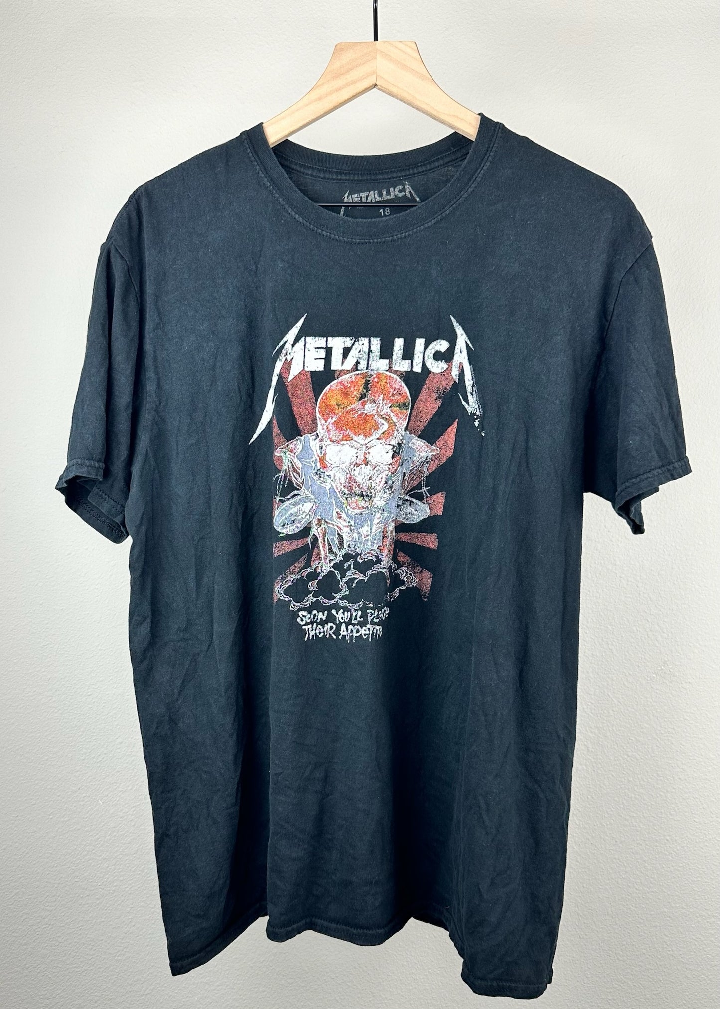 Women's Black Metalica Tee