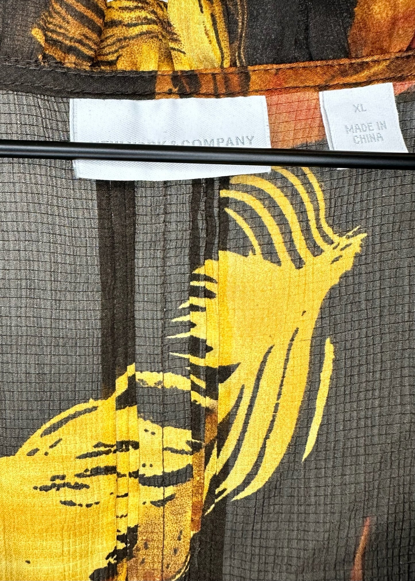 Gold Feather Blouse by New York and Company