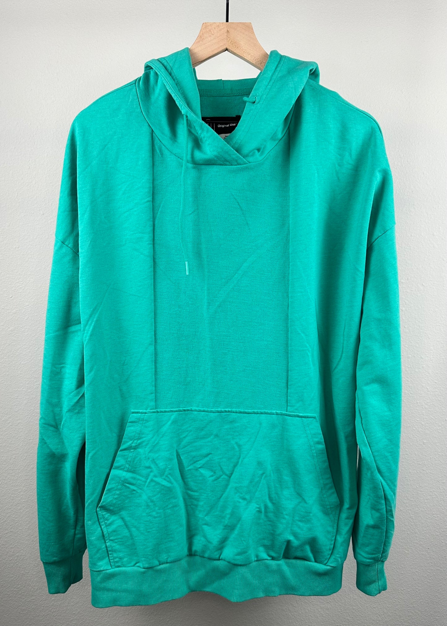 Mens Green Hoodie By Original Use