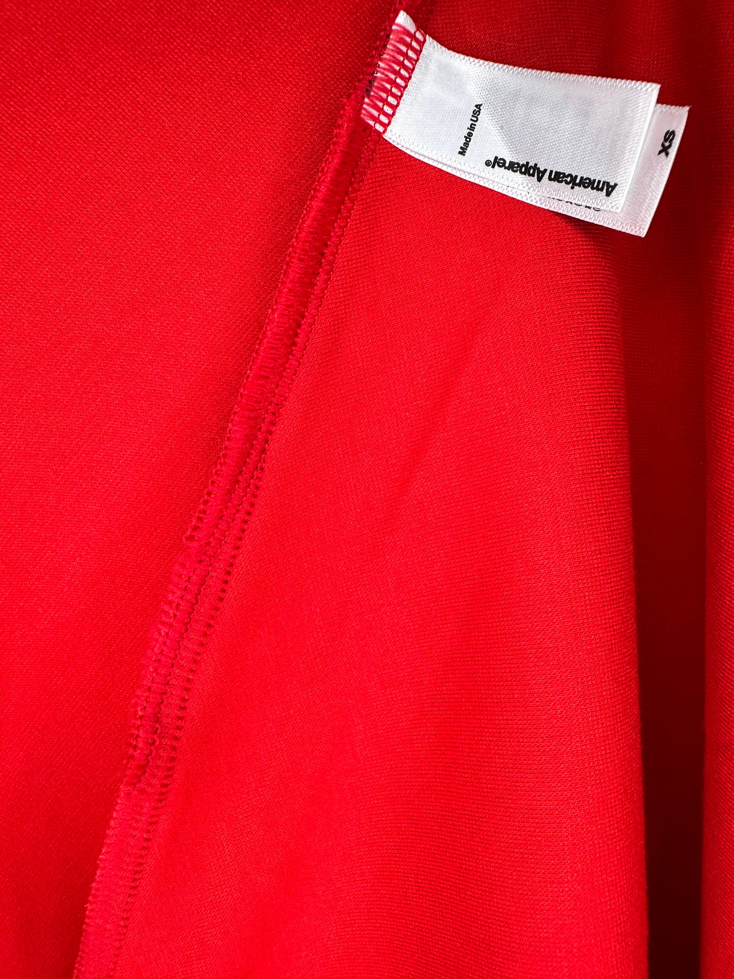 Red Low Cut Dress by American Appeal