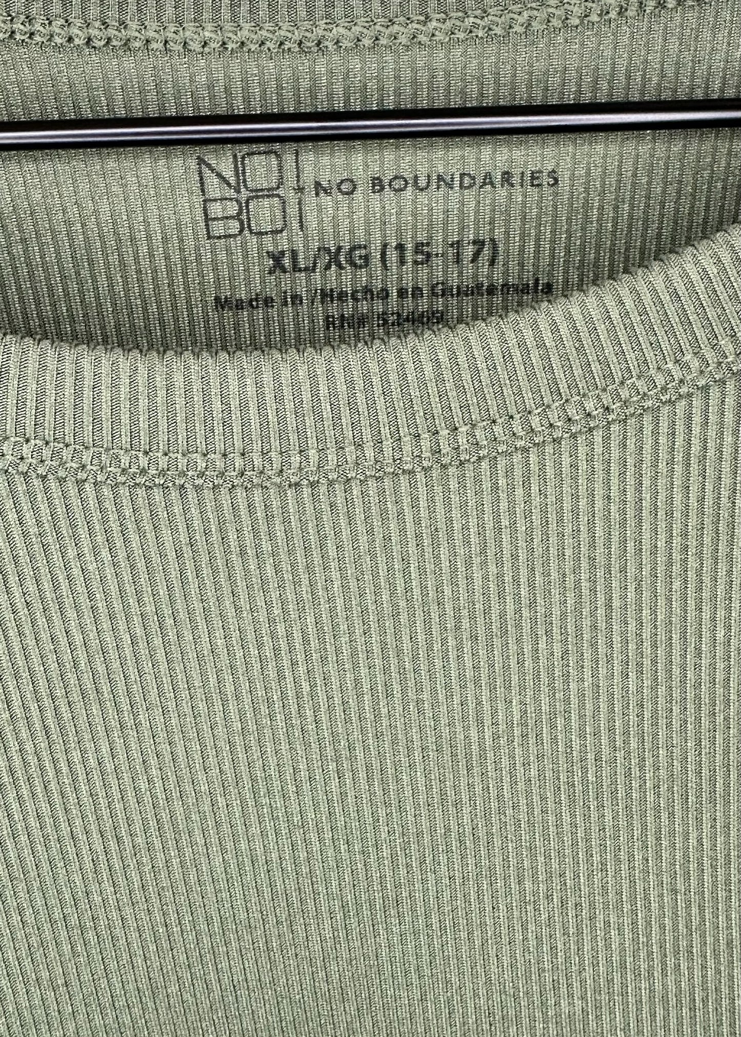 Green Long Sleeve Shirt by No Boundaries