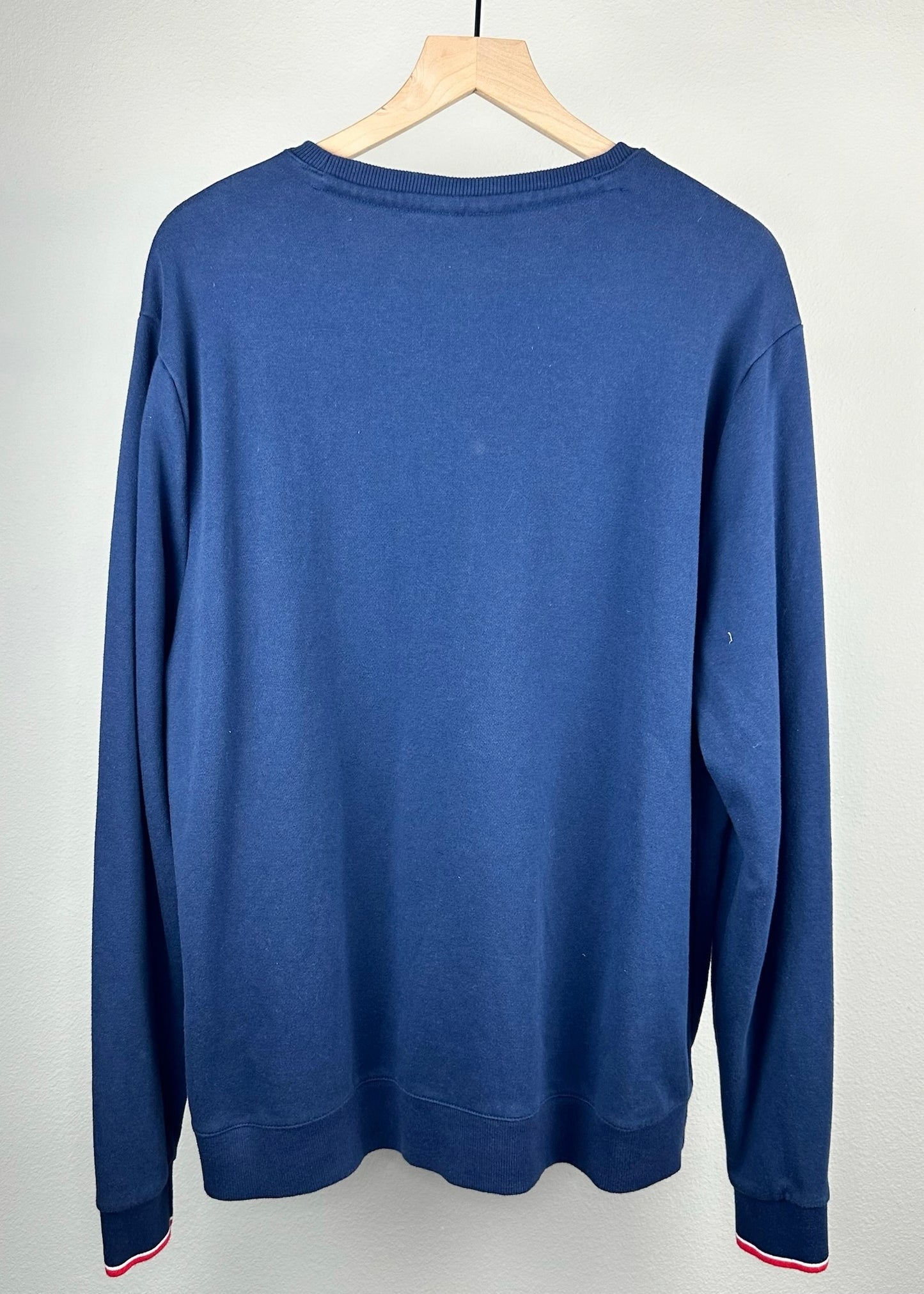 Mens Navy Fila Sweater