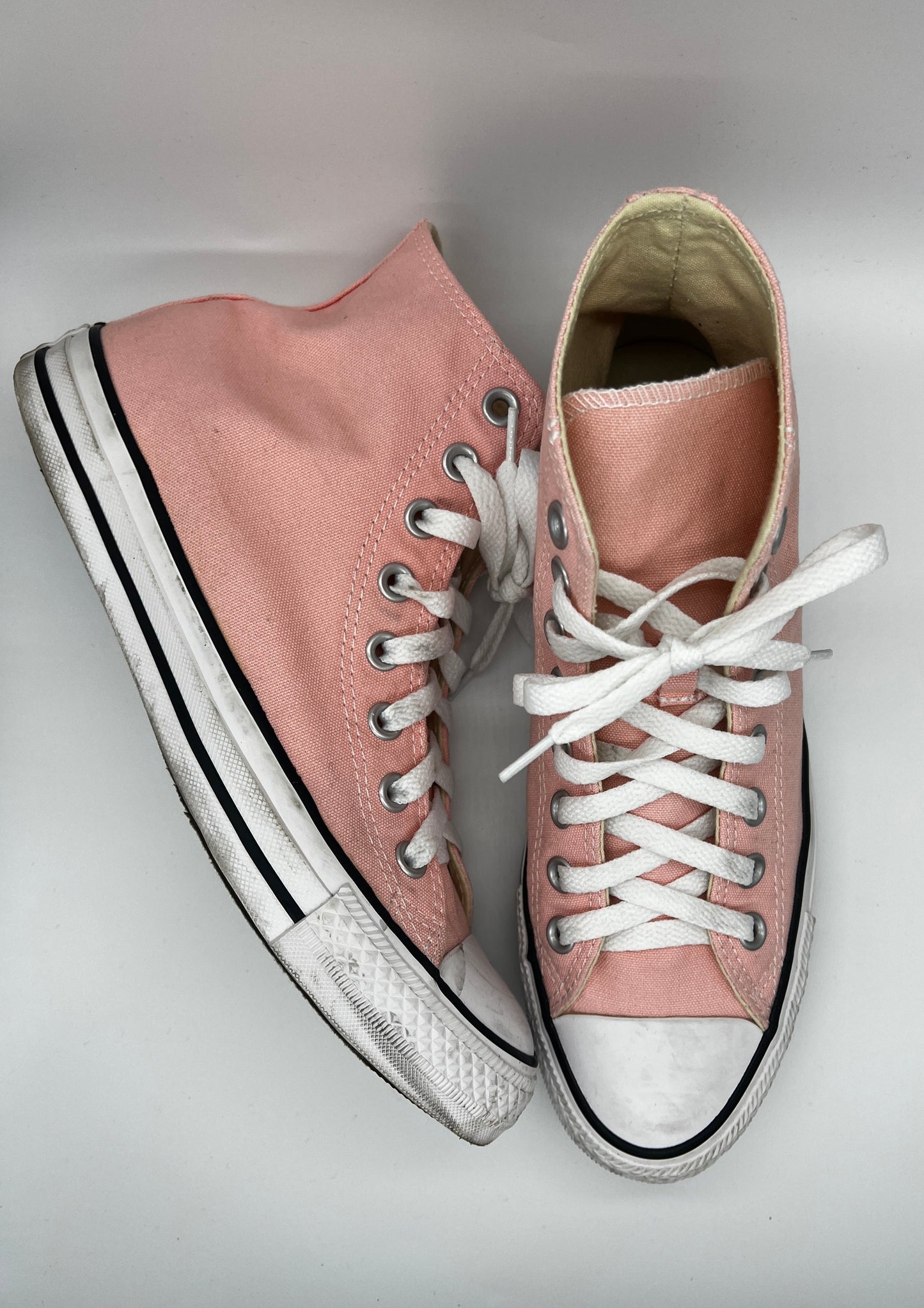 Pink High Top Converse