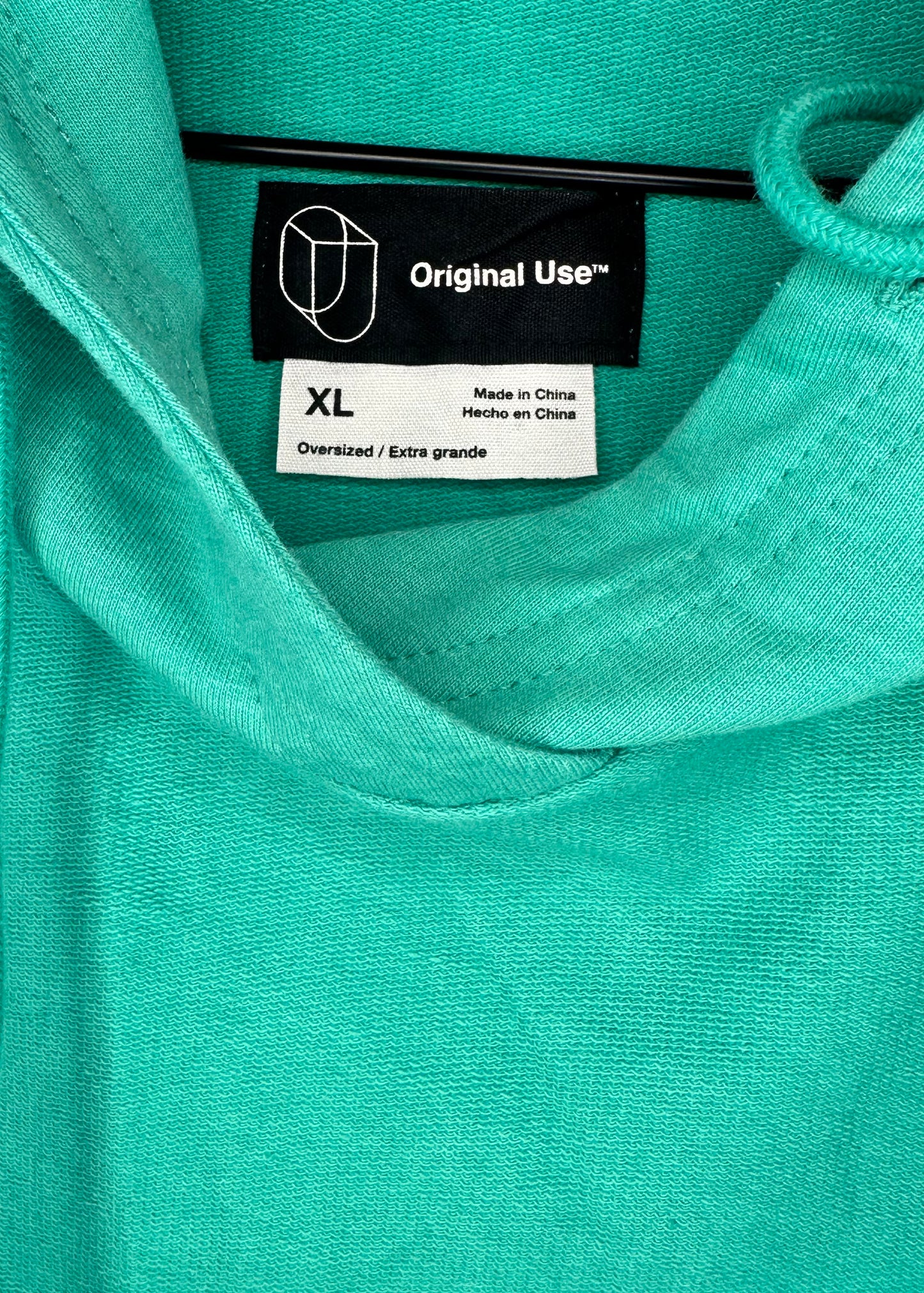 Mens Green Hoodie By Original Use