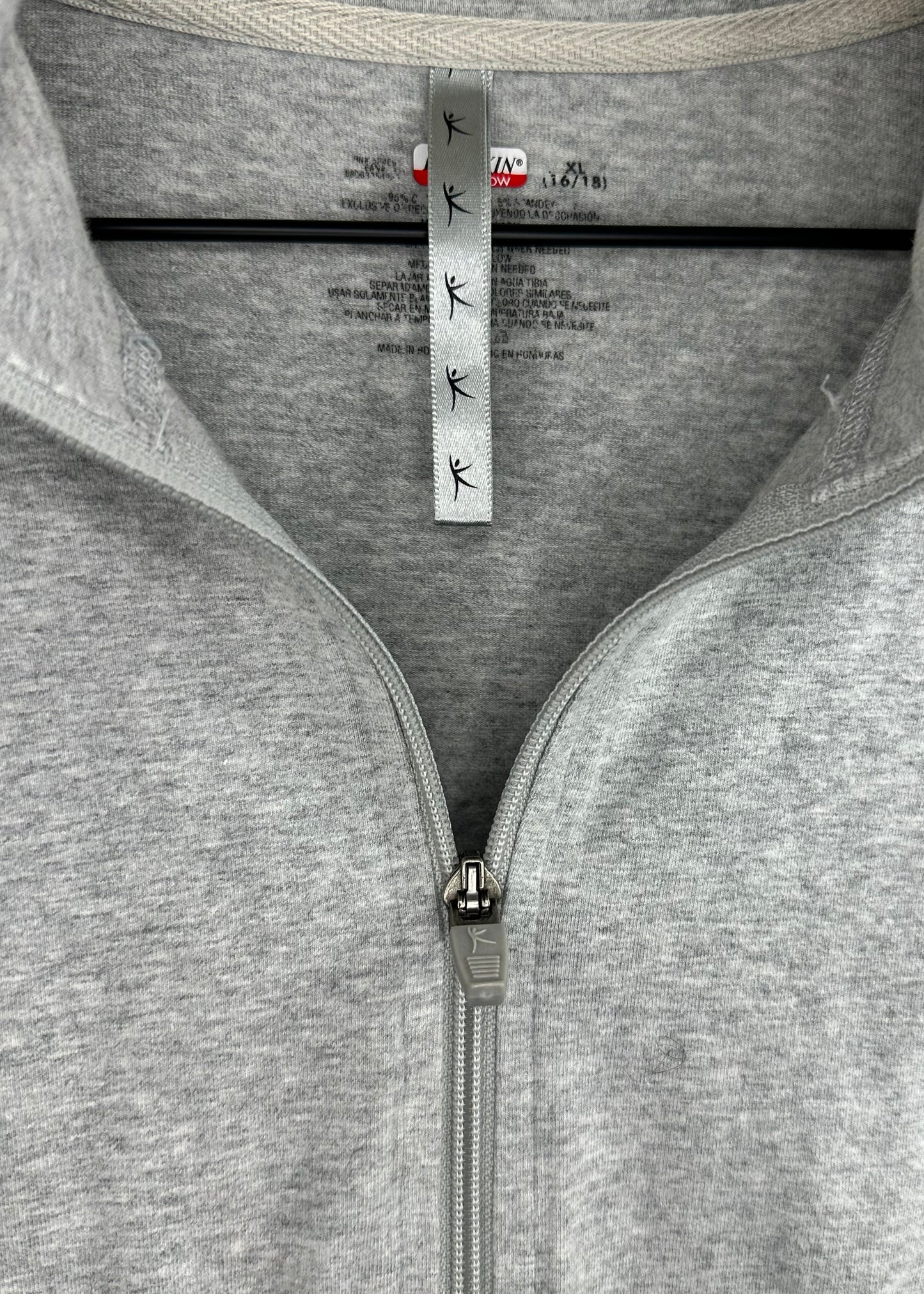 Grey Zipup By Danskin