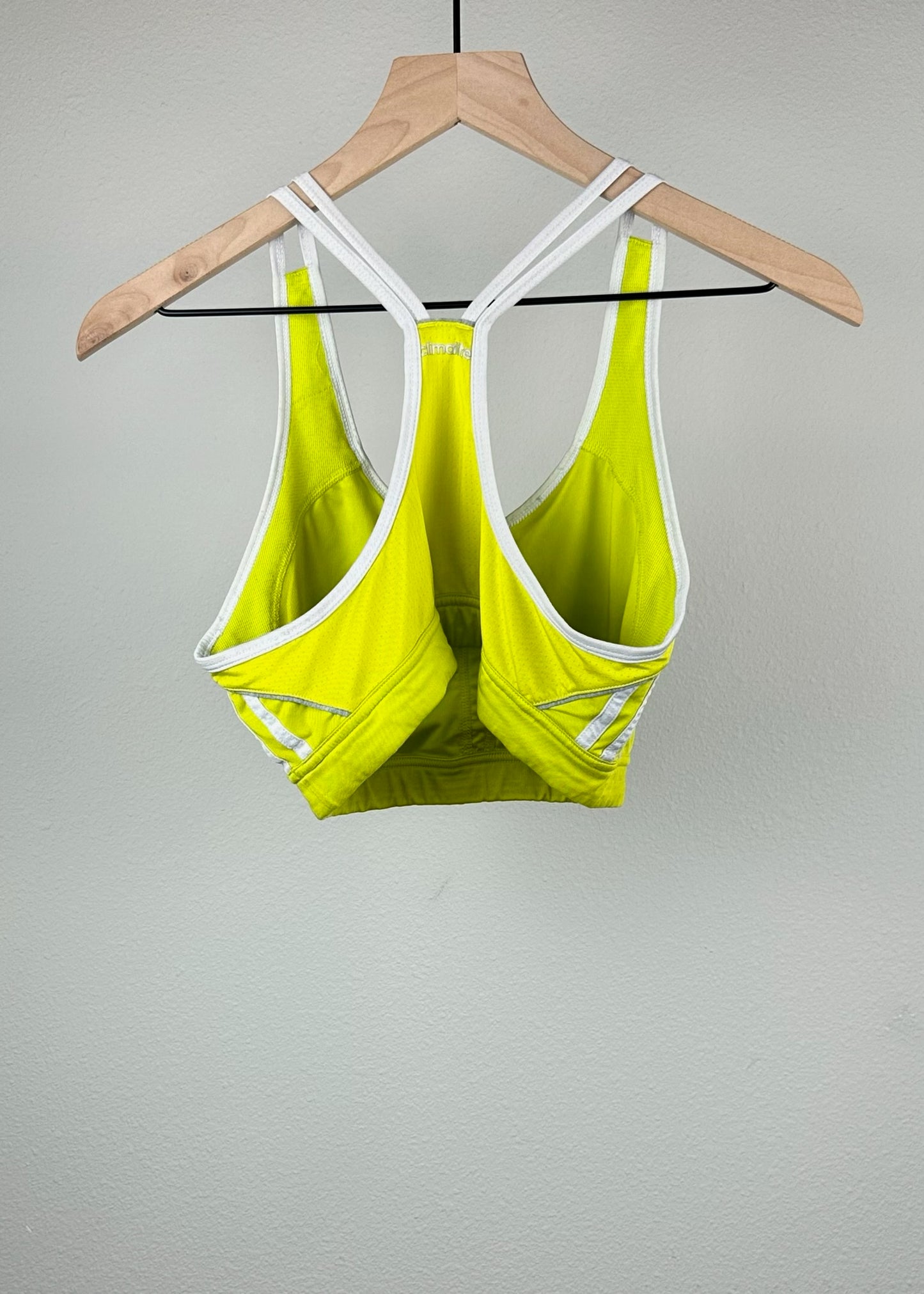 Like Green Sports Bra by Adidas