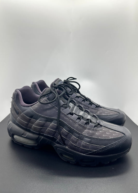 Nike Air Max 95 LX Oil Grey Reflective Running Shoes (Women's 9)