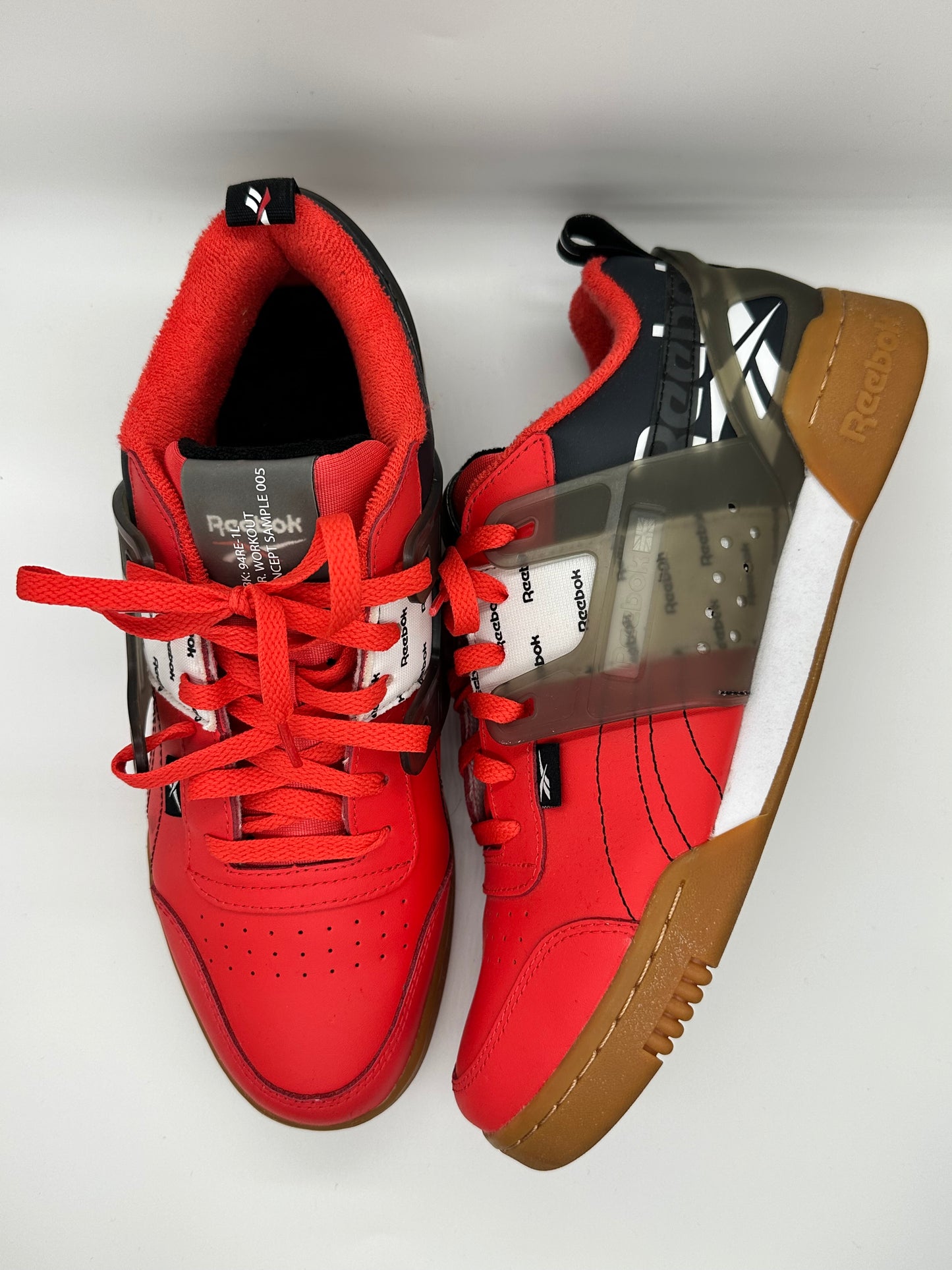 Reebok Men's Red Sneakers