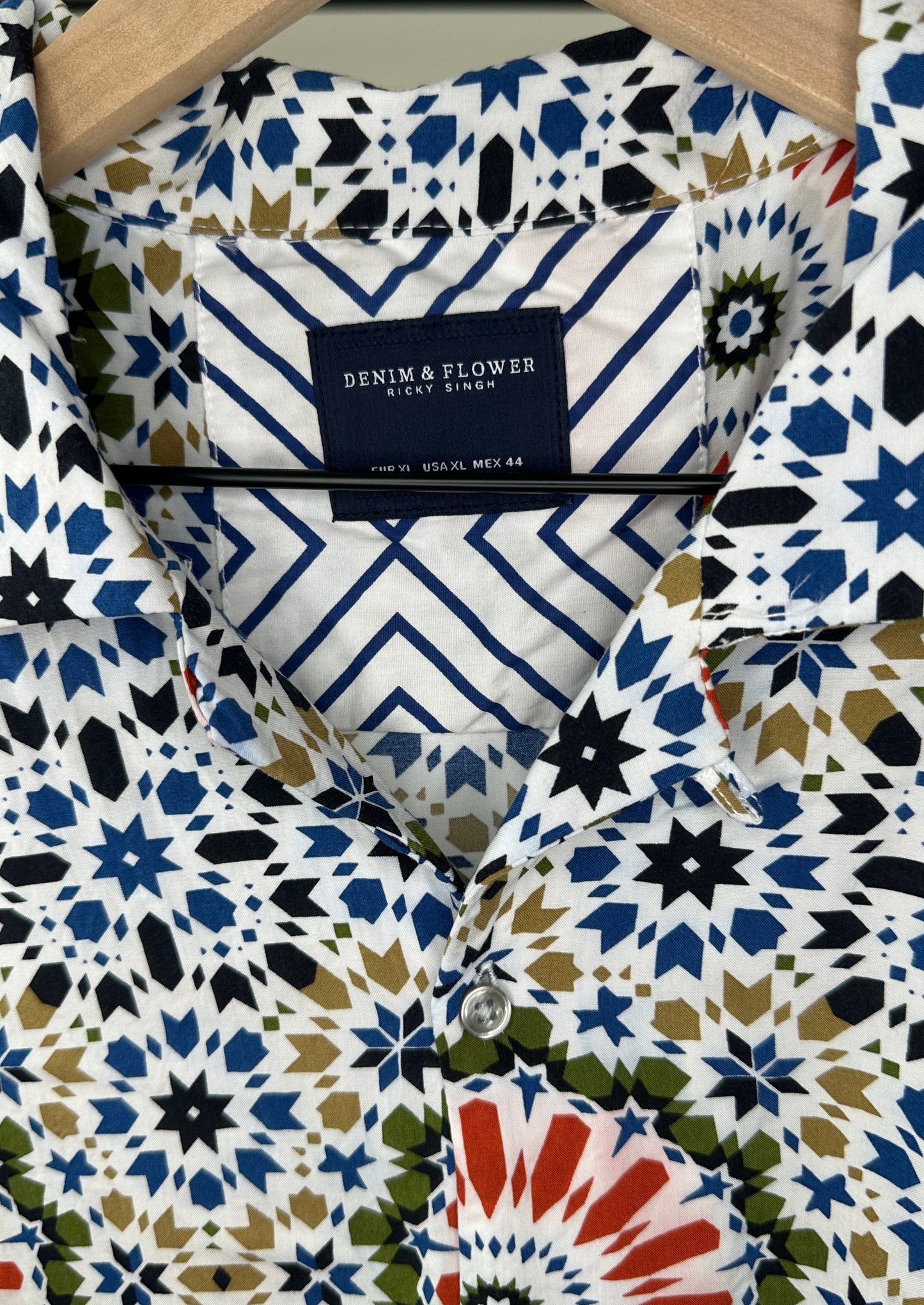 Illusion Button Up by Denim & Flower
