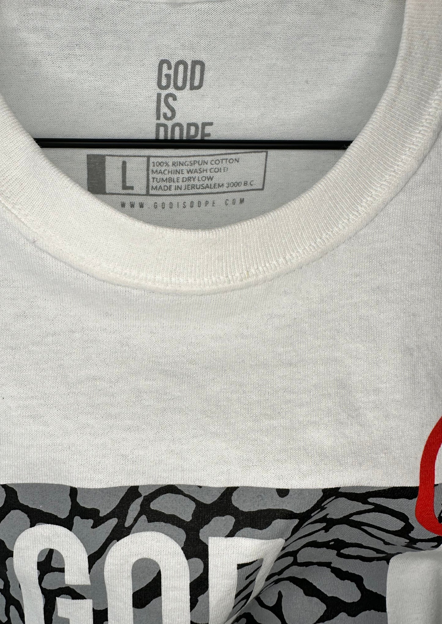 God Is Dope (Cement Grey)