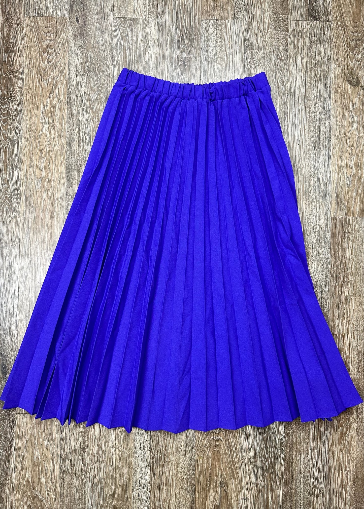 Purple Pleated Skit by Lasting Comfort