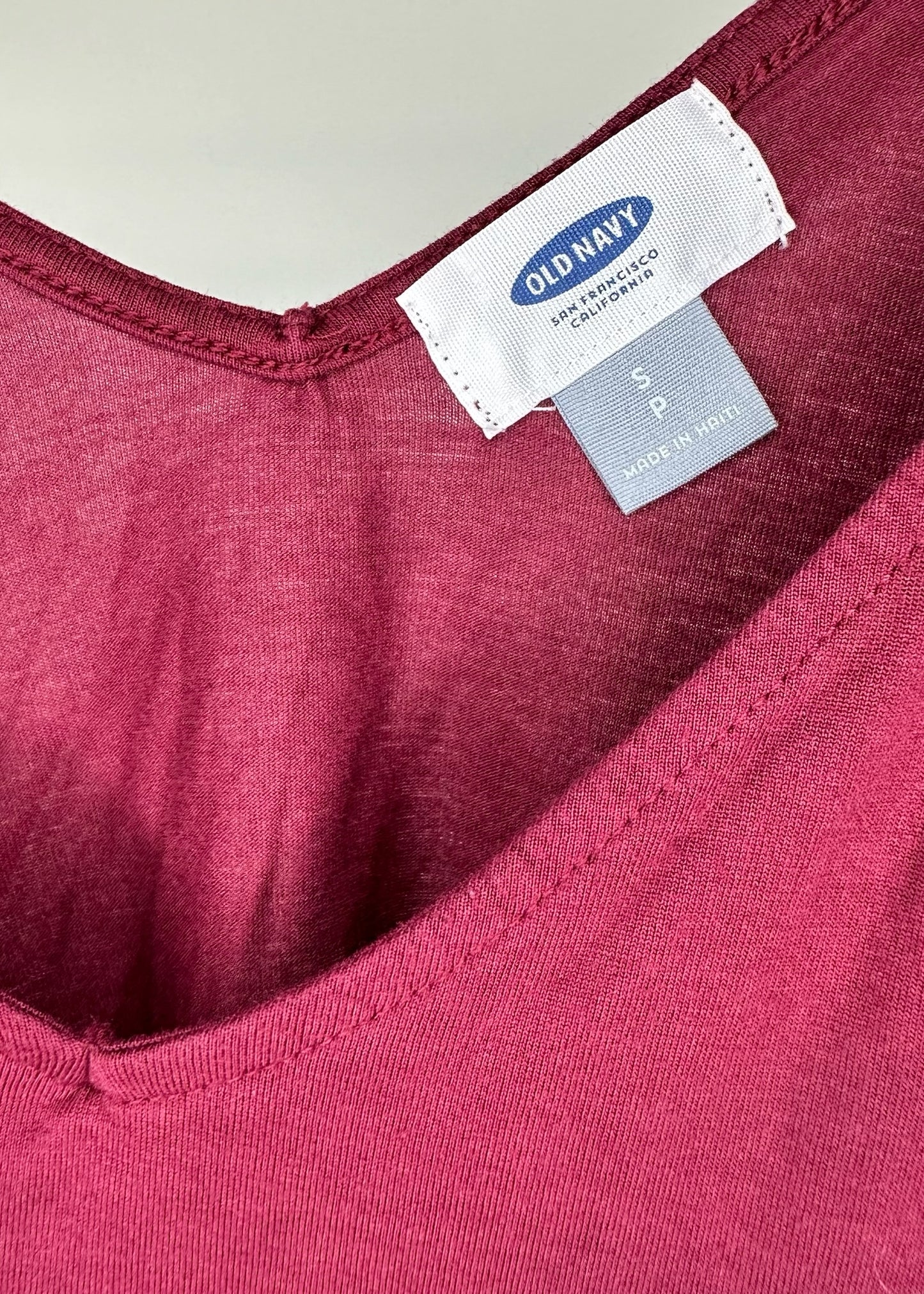 Old Navy Maroon Tank Top