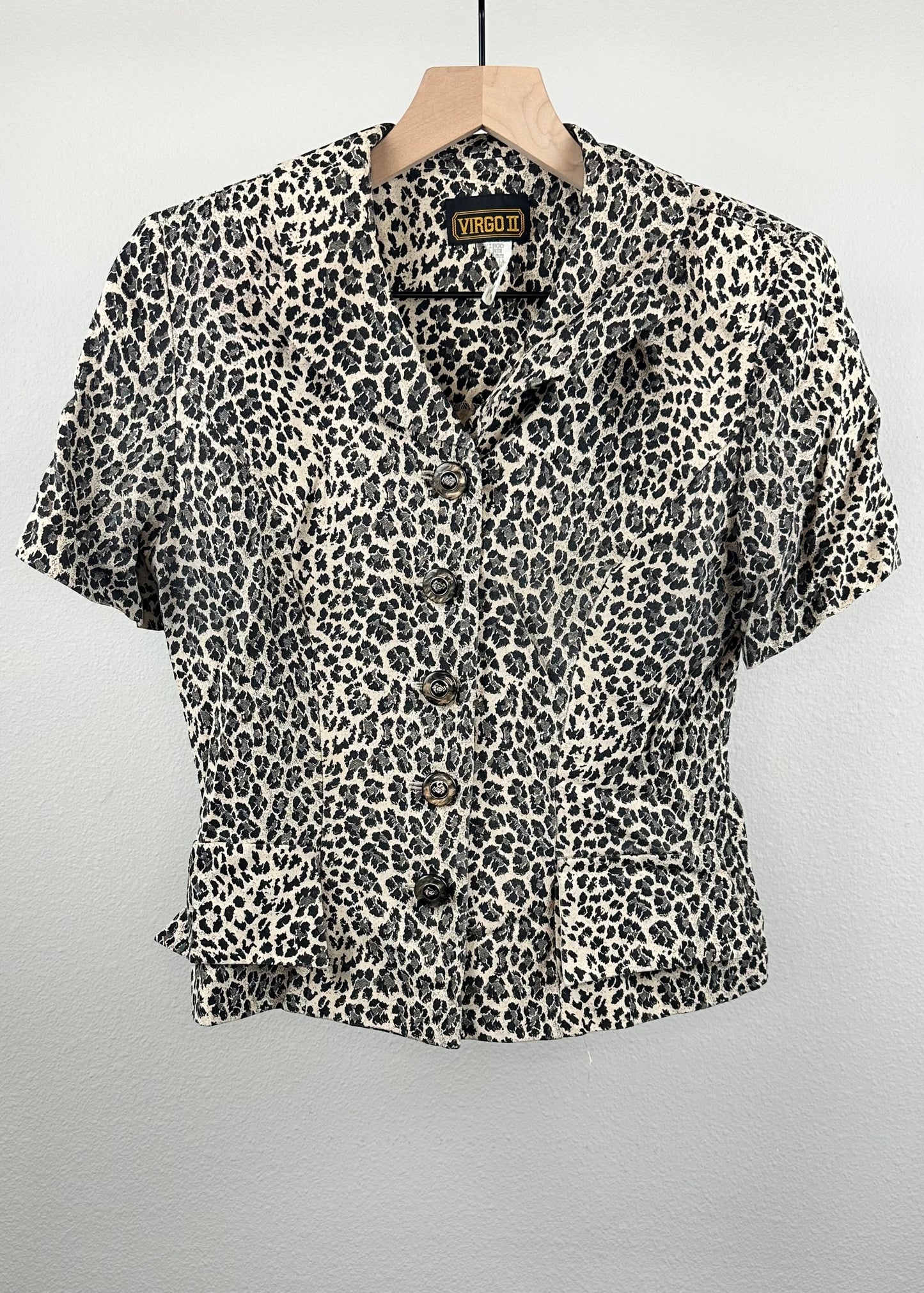 Leopard Blouse By Virgo II