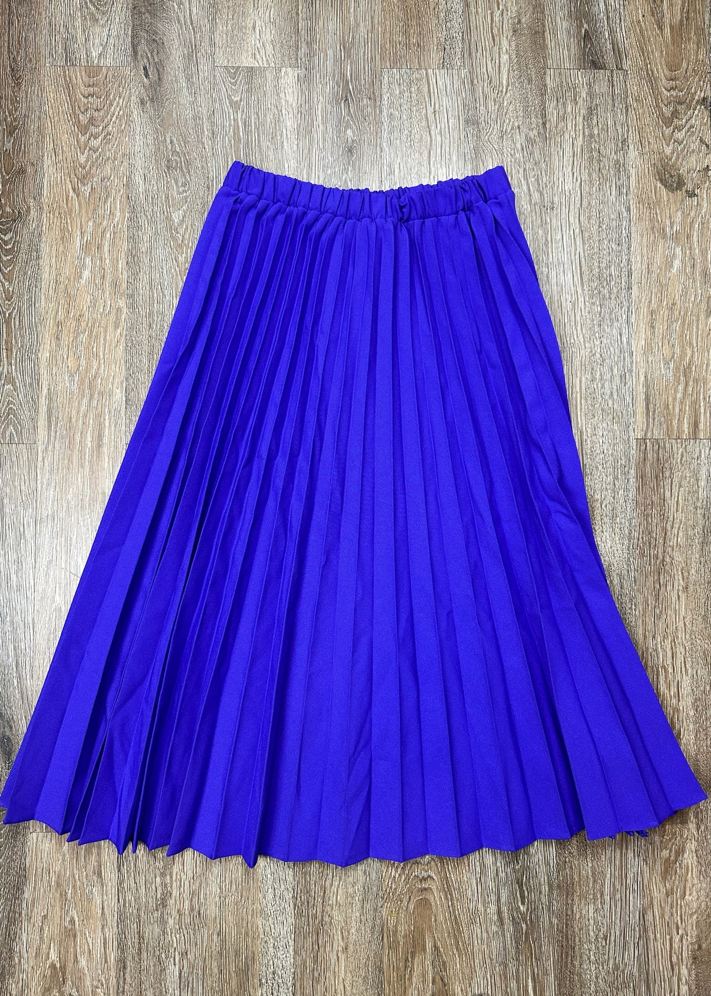 Purple Pleated Skit by Lasting Comfort