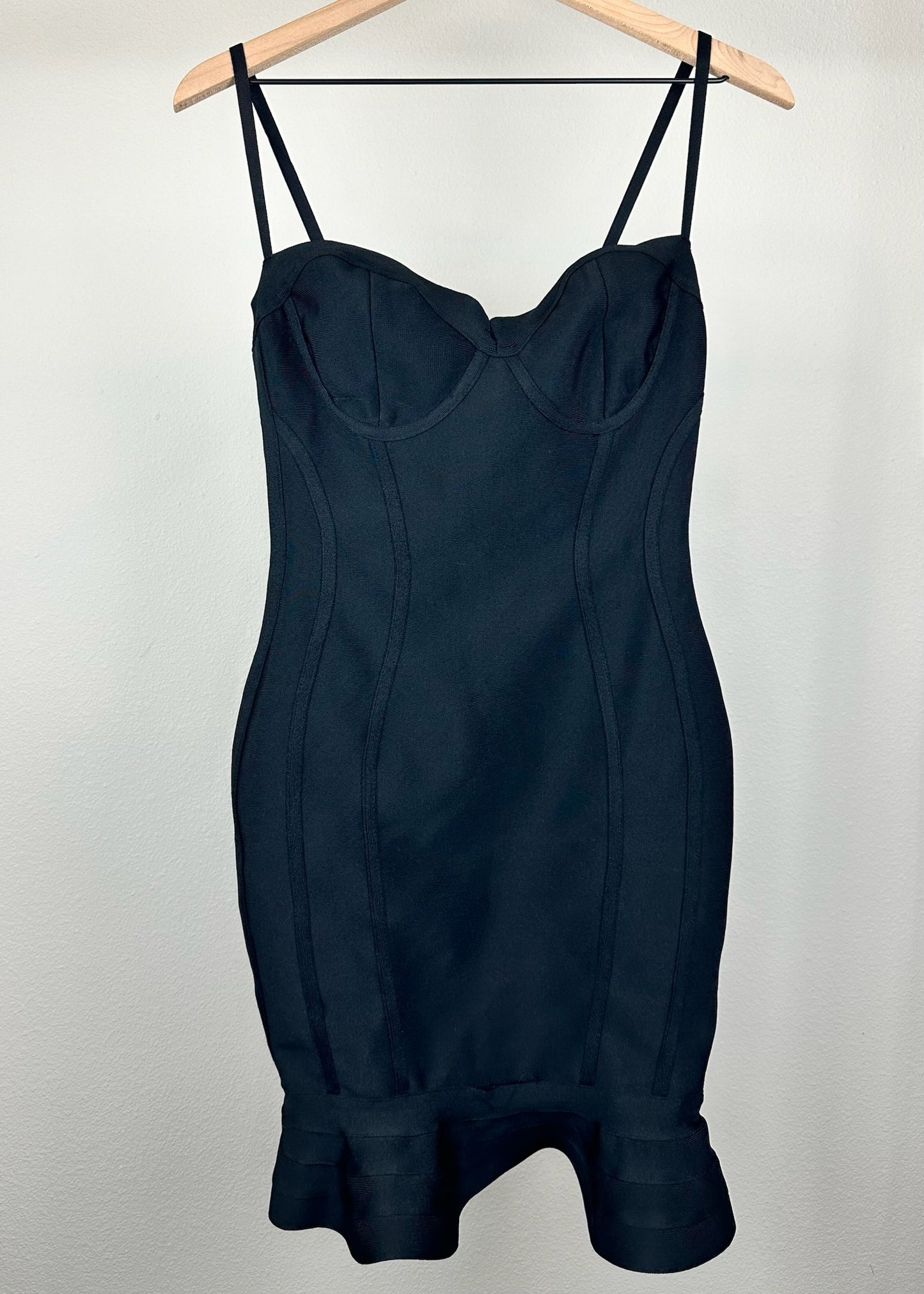 Black Bodycon Dress by The Sang
