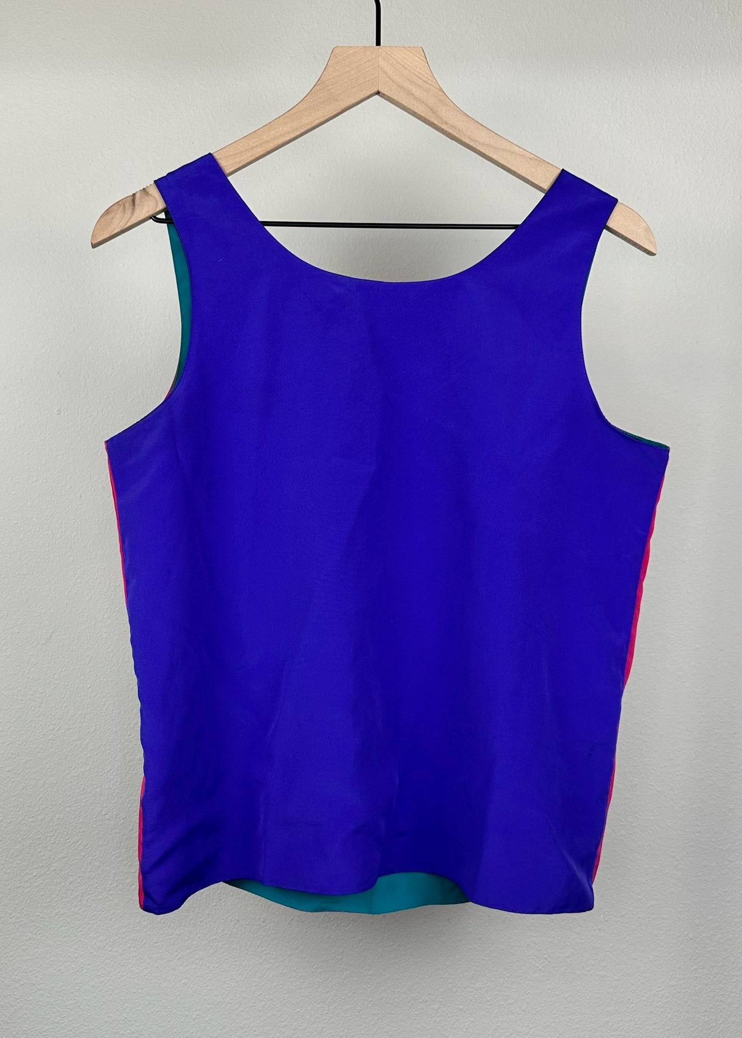 Women's Reversible Color Block Top By Notations