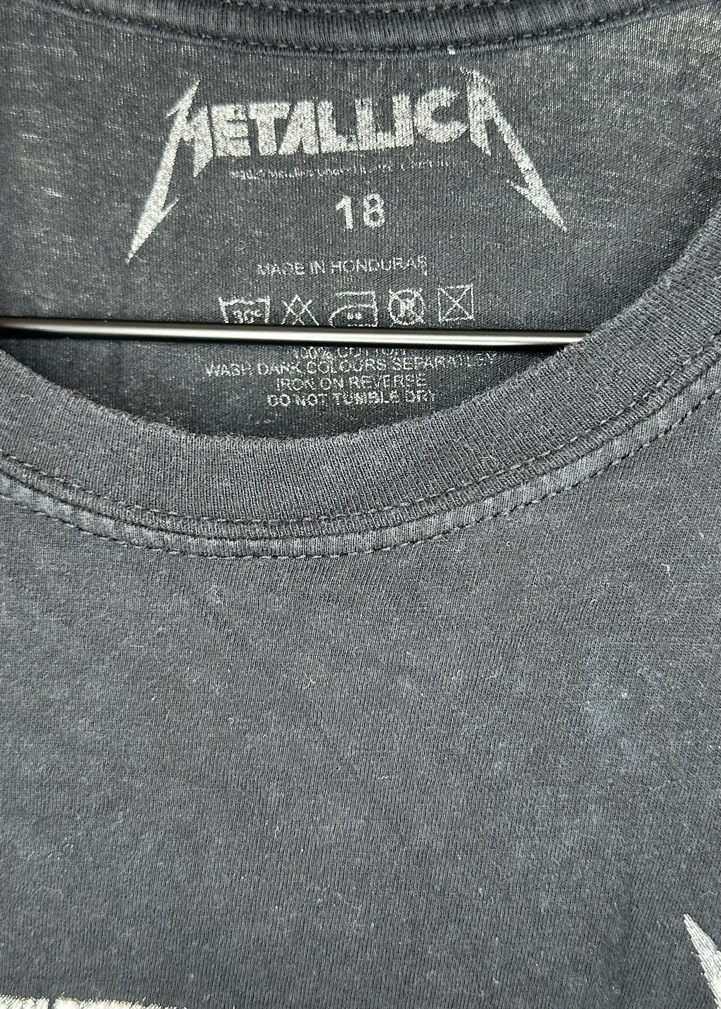 Women's Black Metalica Tee