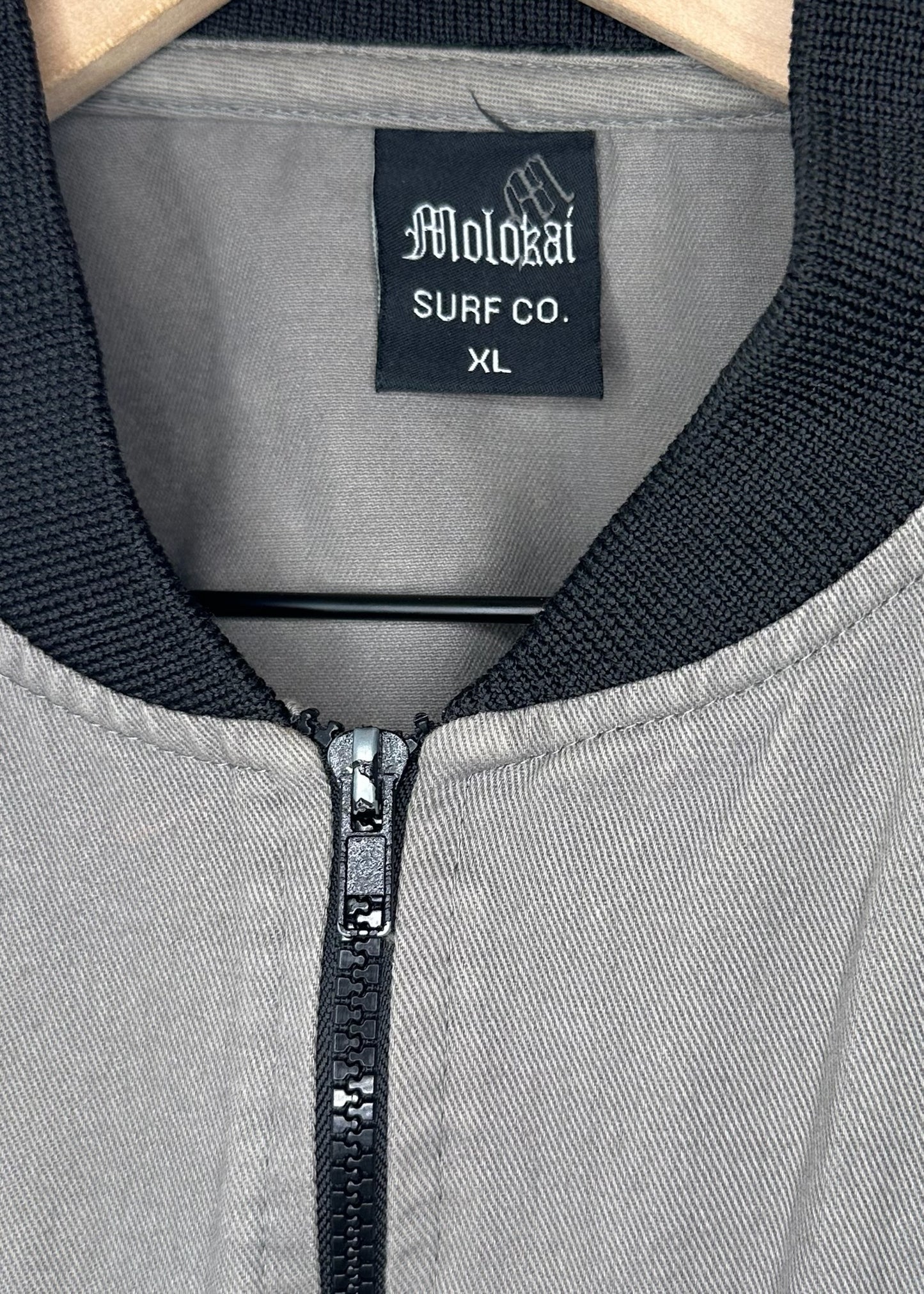 Mens Grey Jacket by Molokai Surf Co.