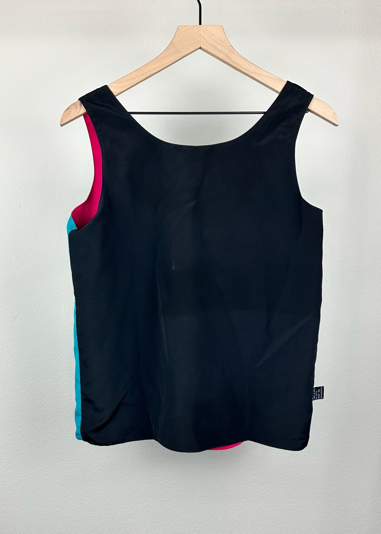 Women's Reversible Color Block Top By Notations