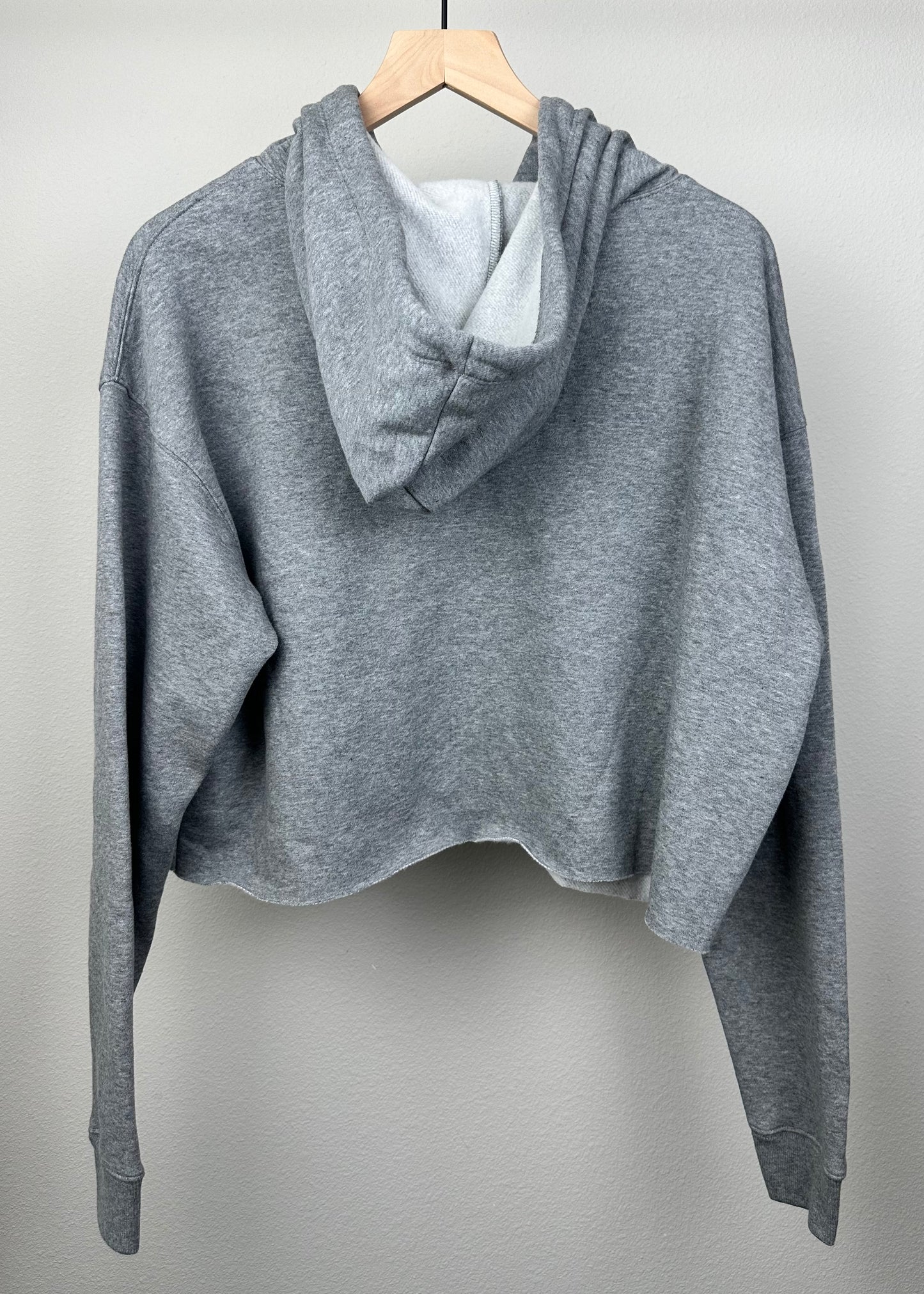 Womens Grey Crop Sweater by Wild Fable