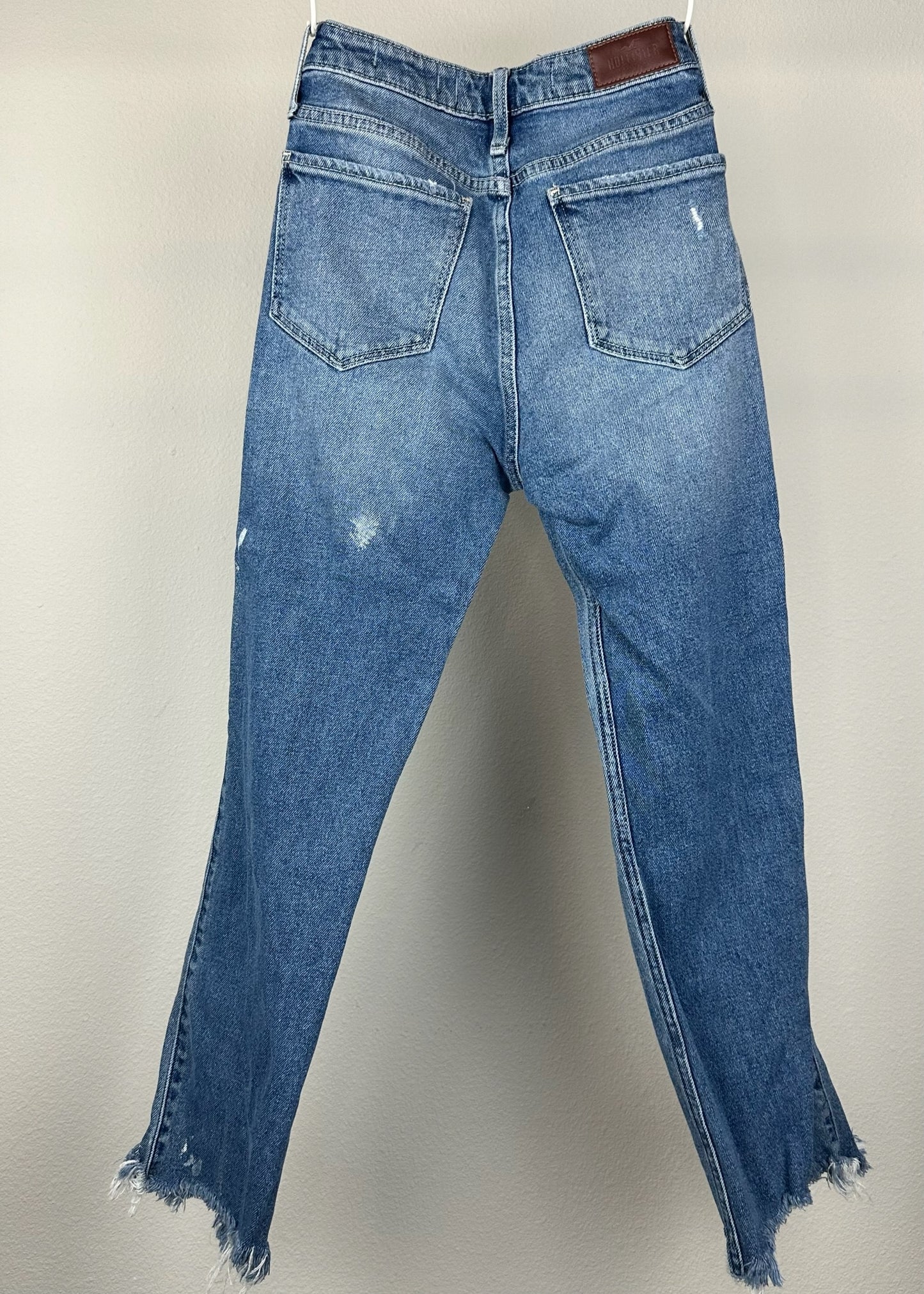 High Rise Slim Straight Jeans by Hollister