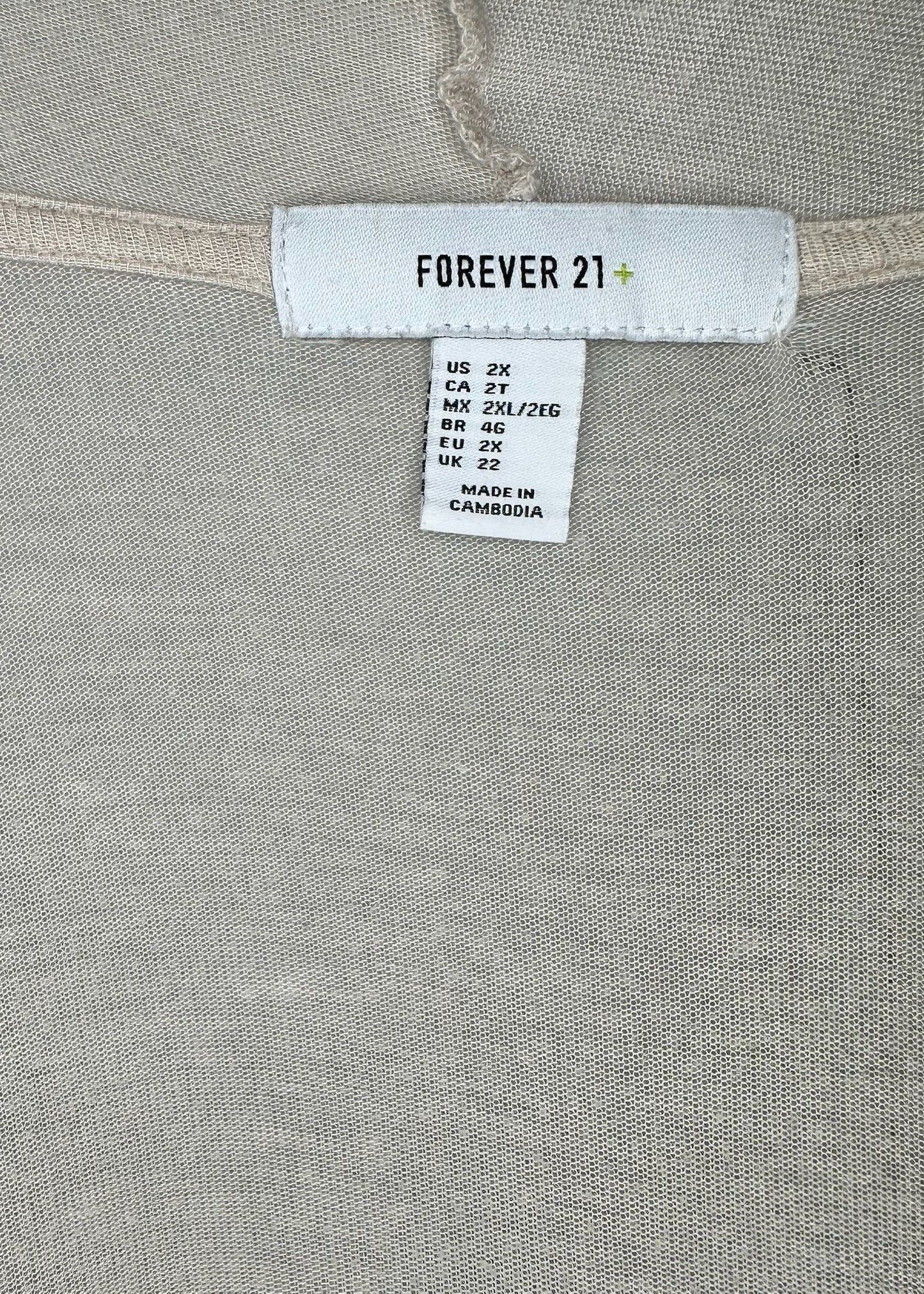 Tan Cardigan by Forever 21