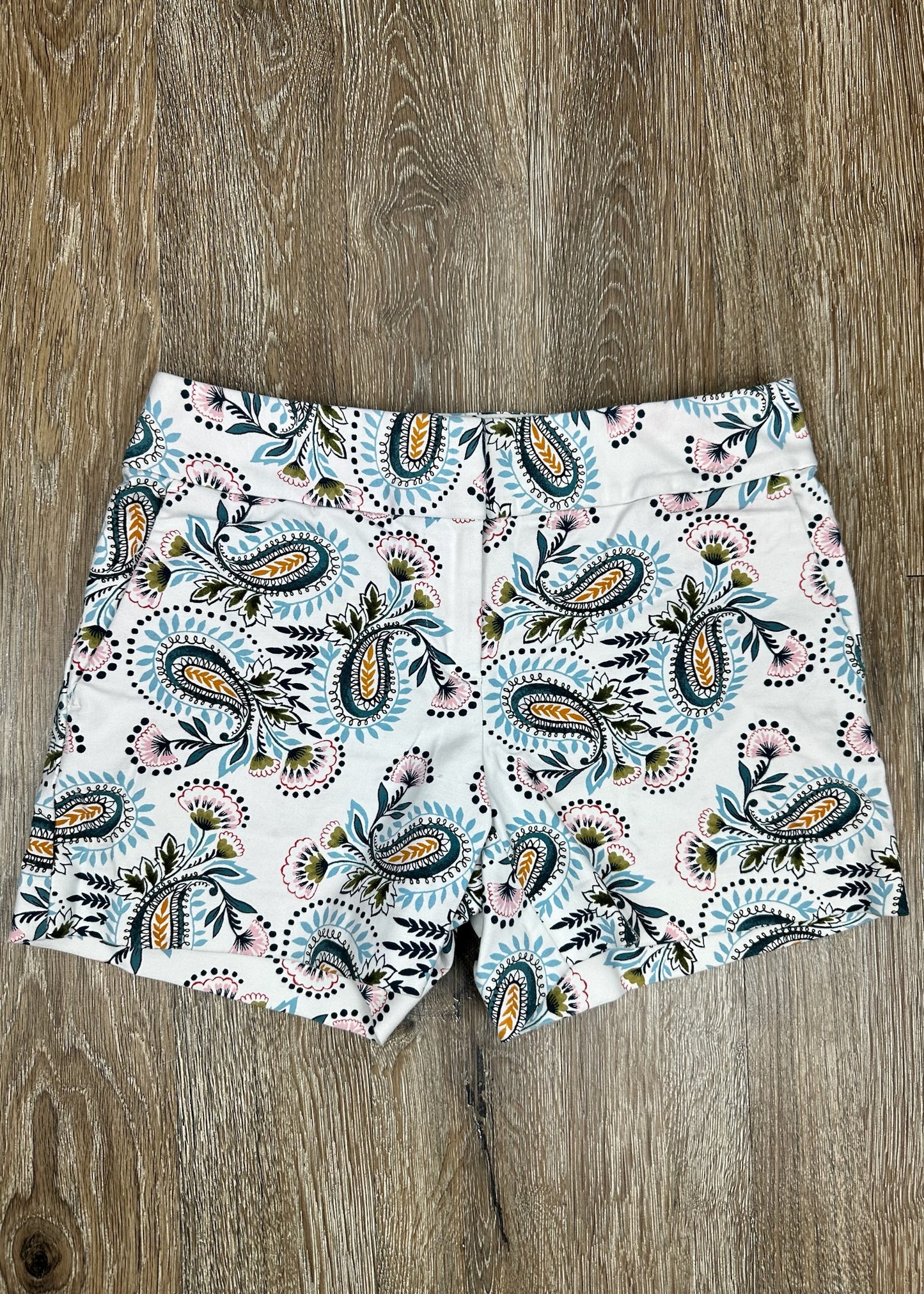 Floral and Paisley Prints Shorts