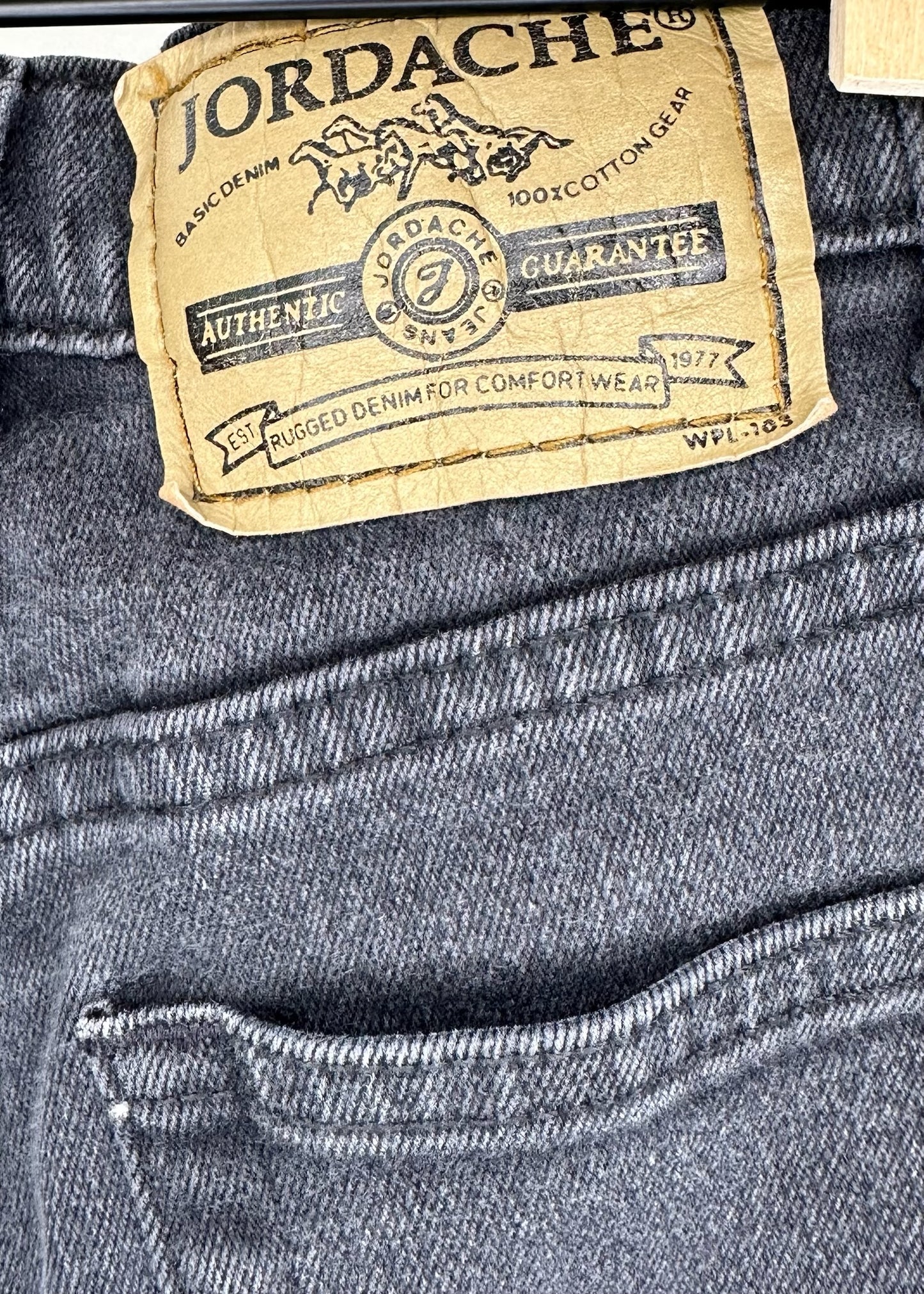 Faded Black Jeans by Jordache
