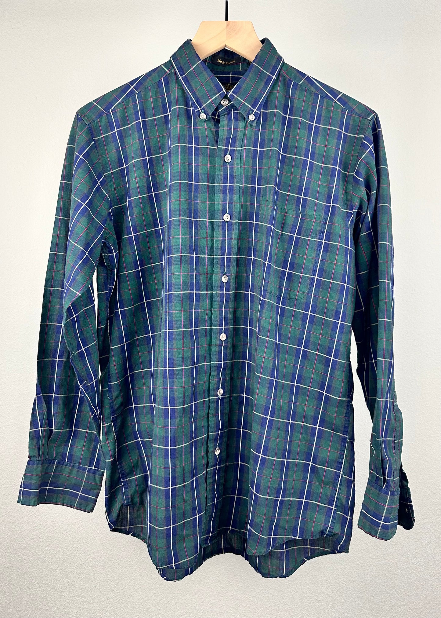 Green Long Sleeve Shirt By Eddie Bauer