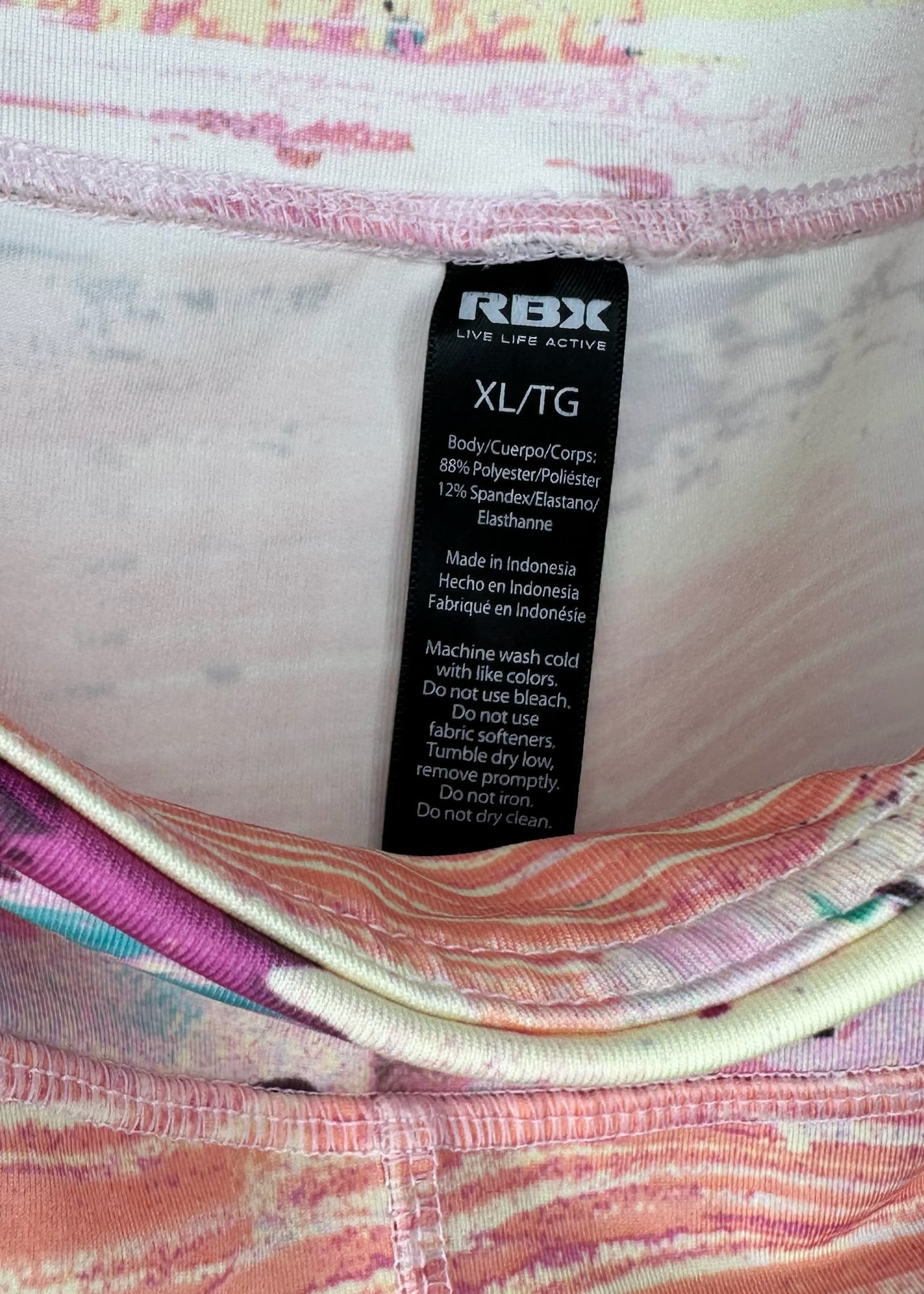Multicolor Workout Leggings by RBX