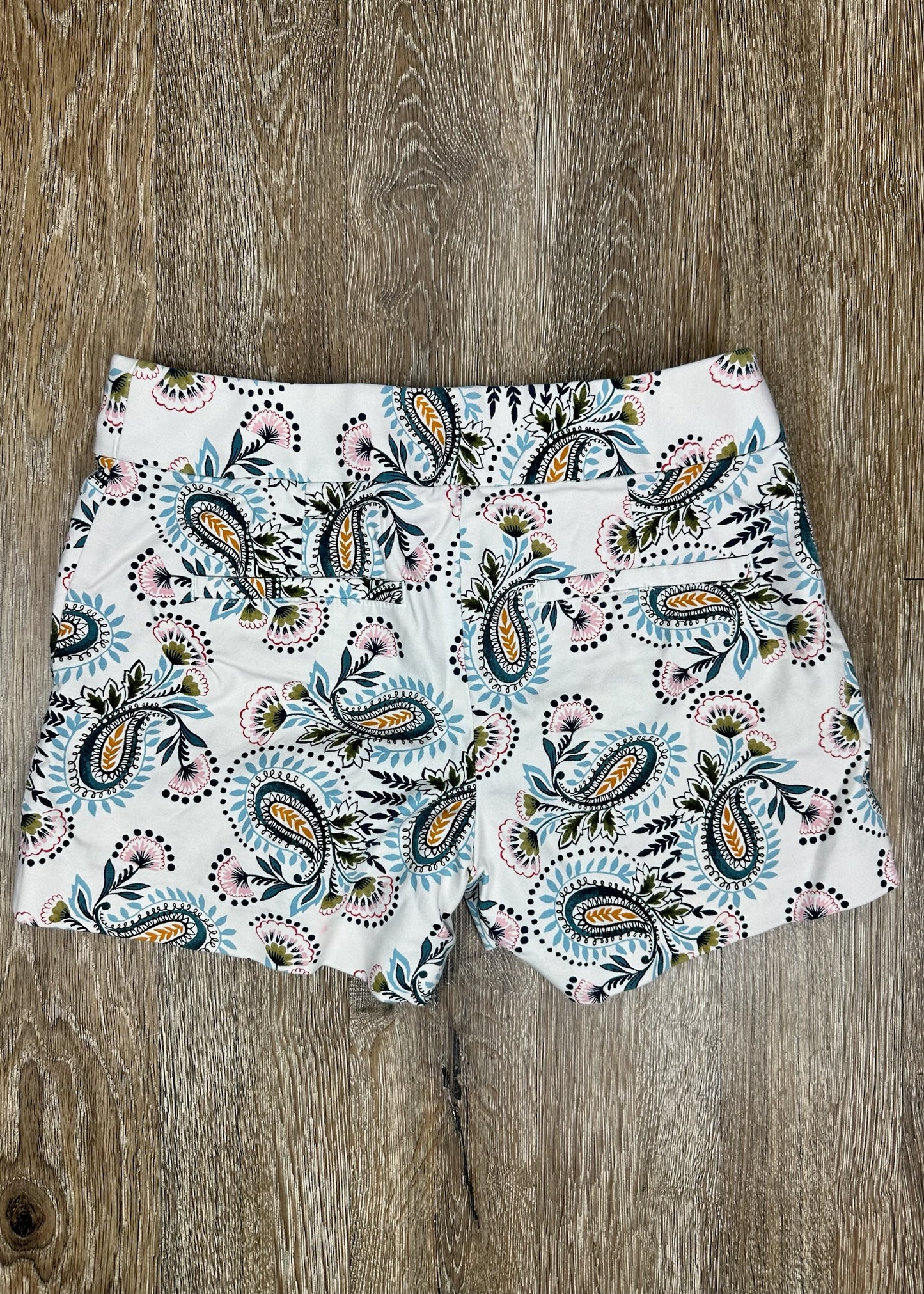 Floral and Paisley Prints Shorts