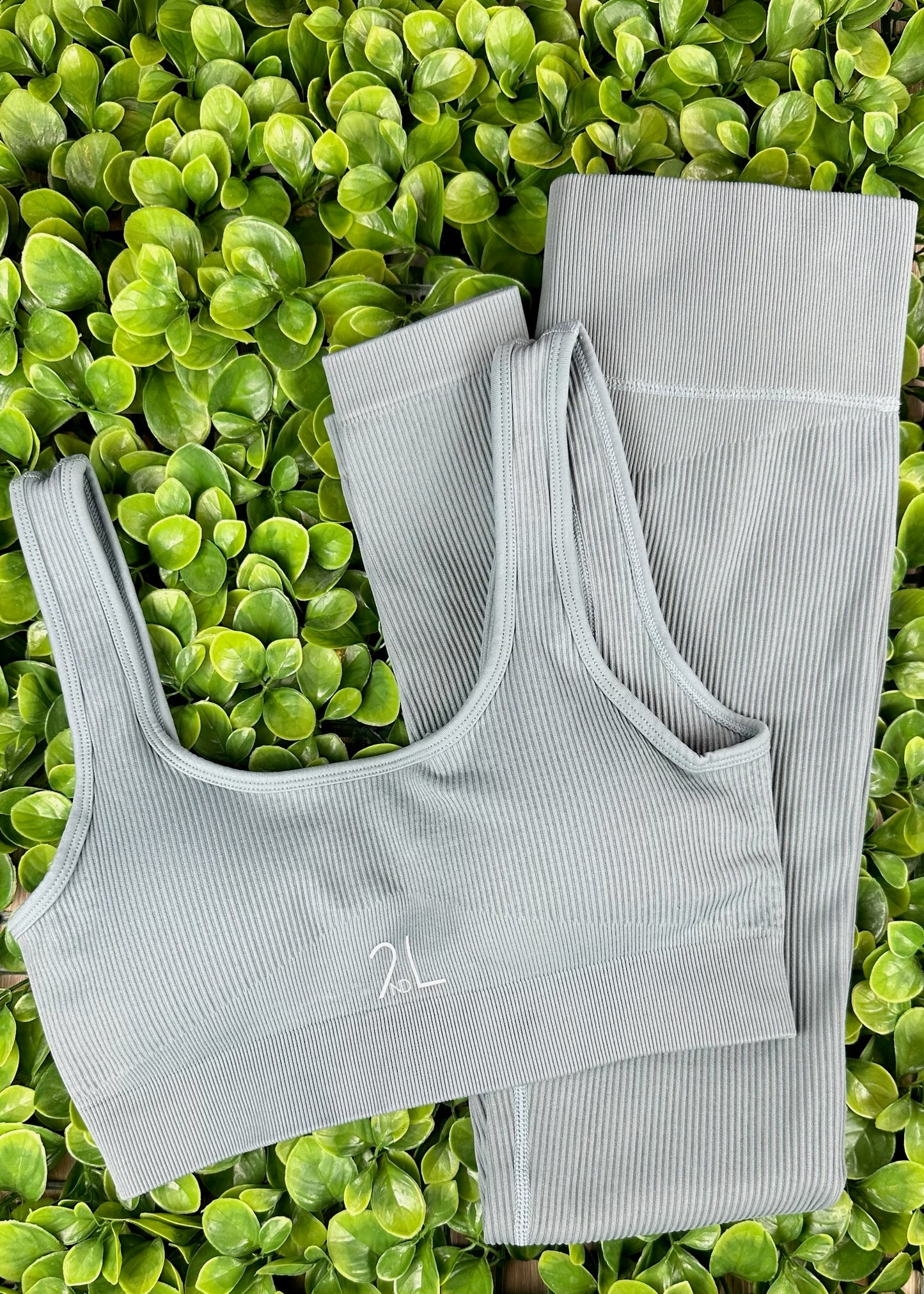 Blue Workout Set By Seknd Look