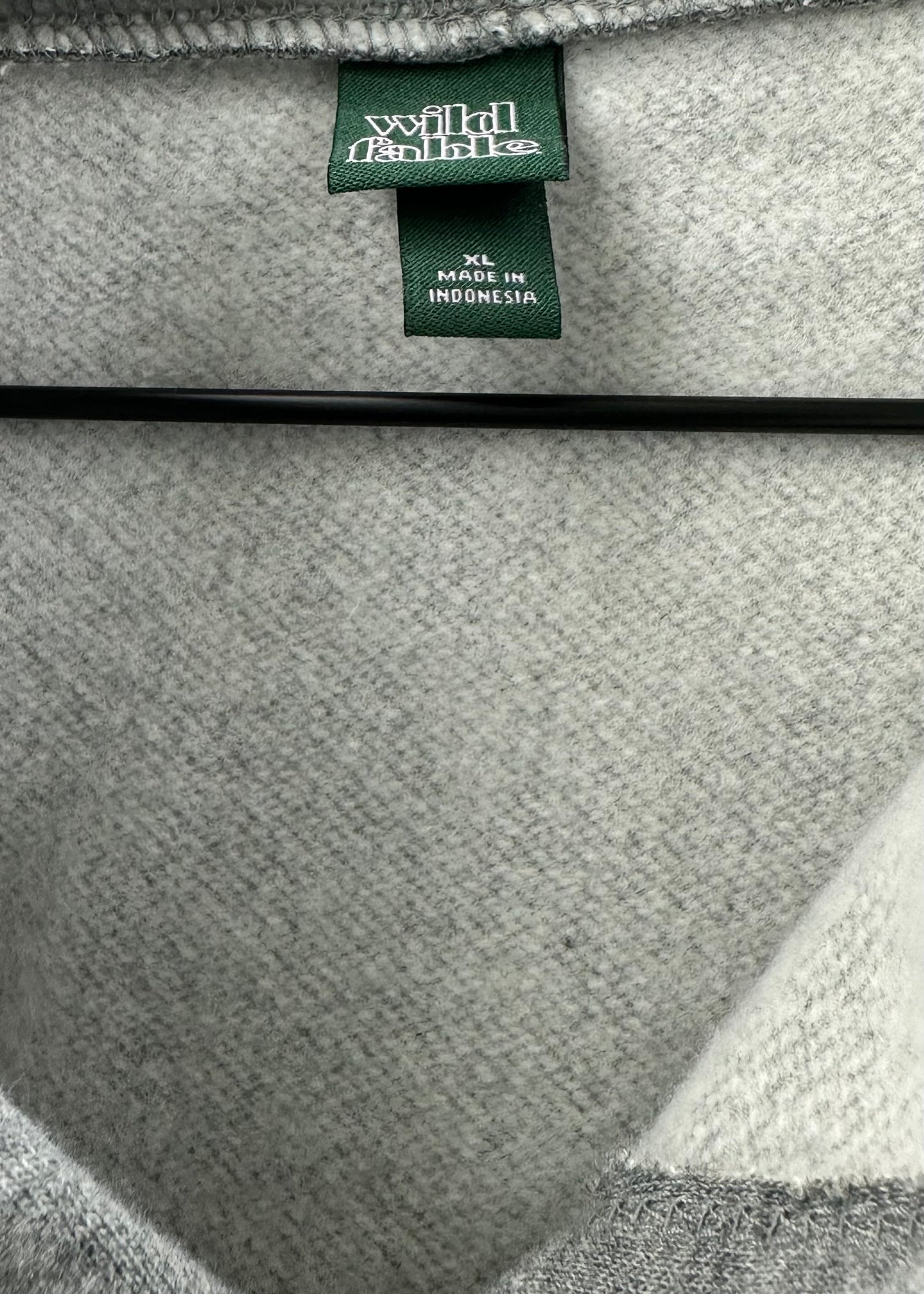 Womens Grey Crop Sweater by Wild Fable