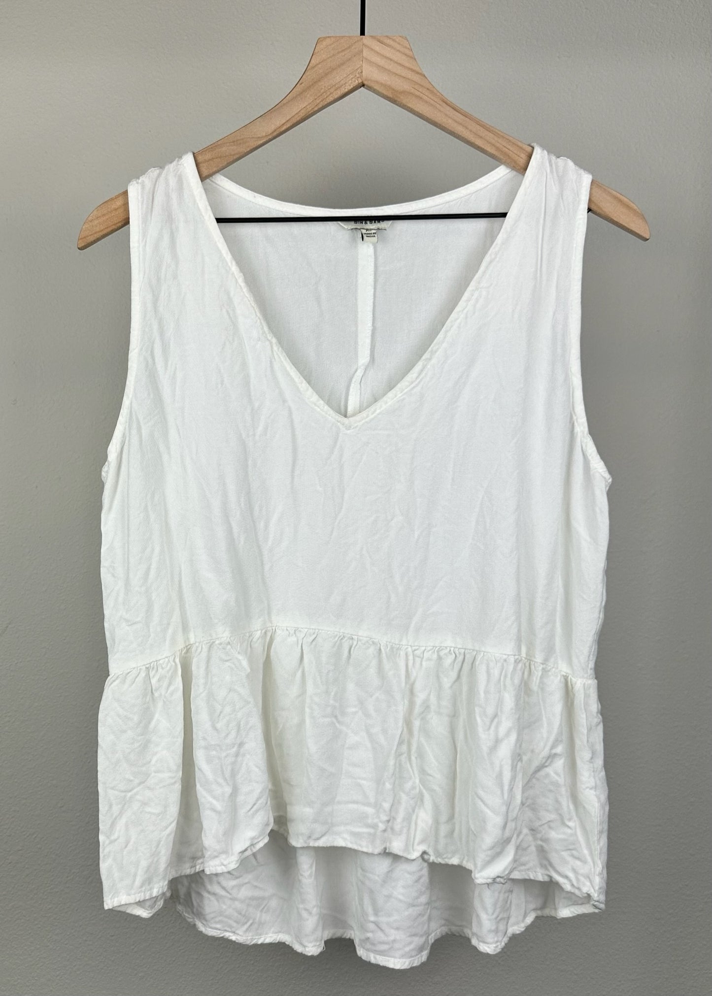 White Blouse by Sim & Sam