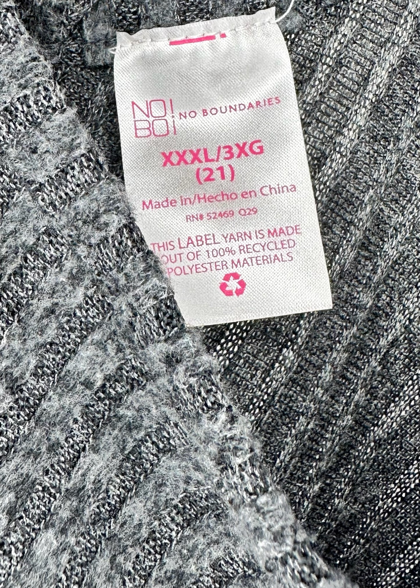Grey Sweater by No Boundaries