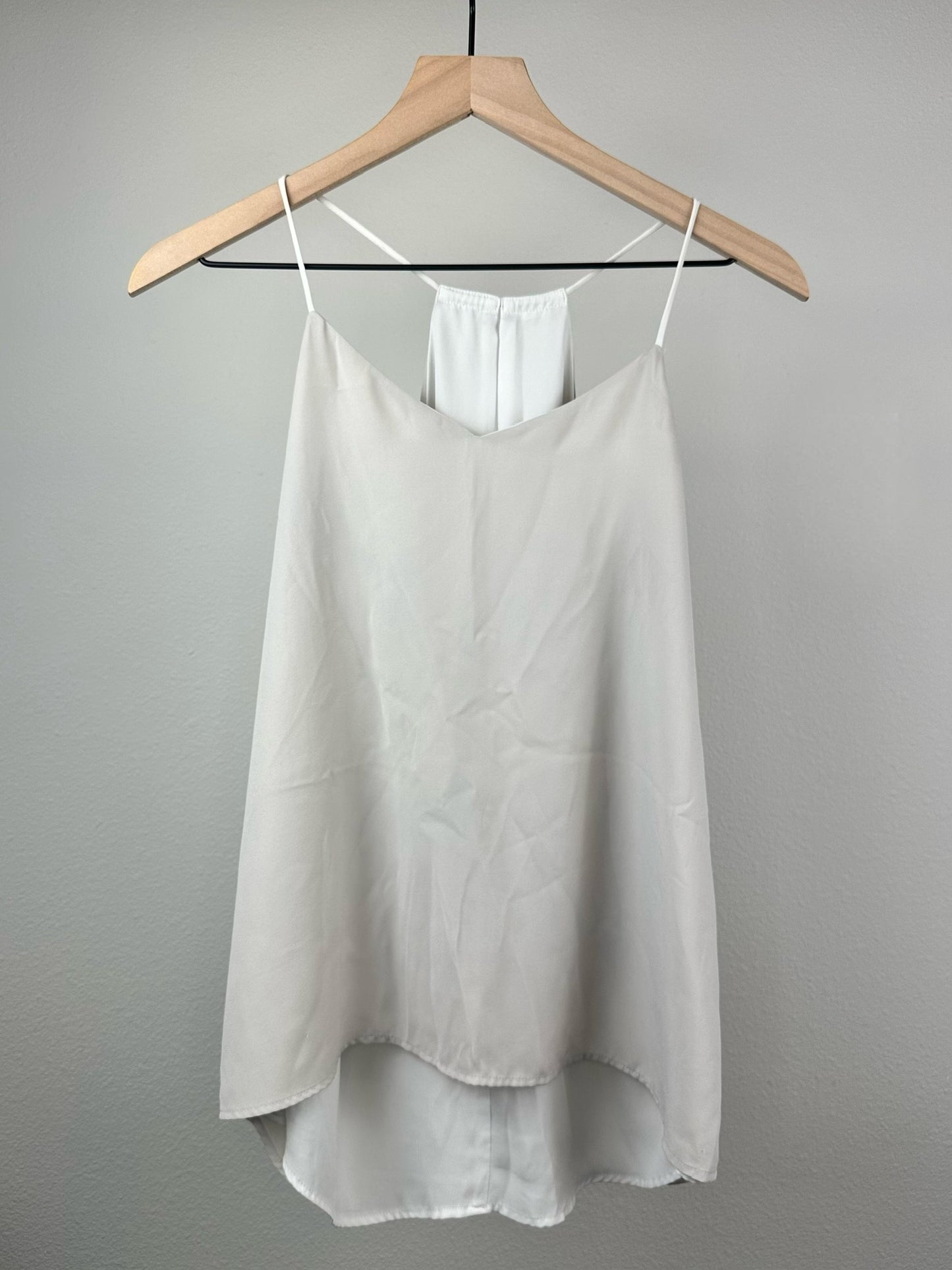 Cream Reversible Blouse by Express