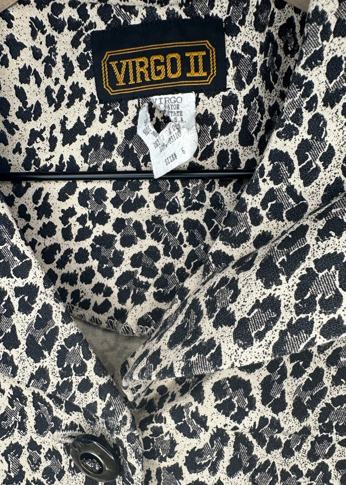 Leopard Blouse By Virgo II