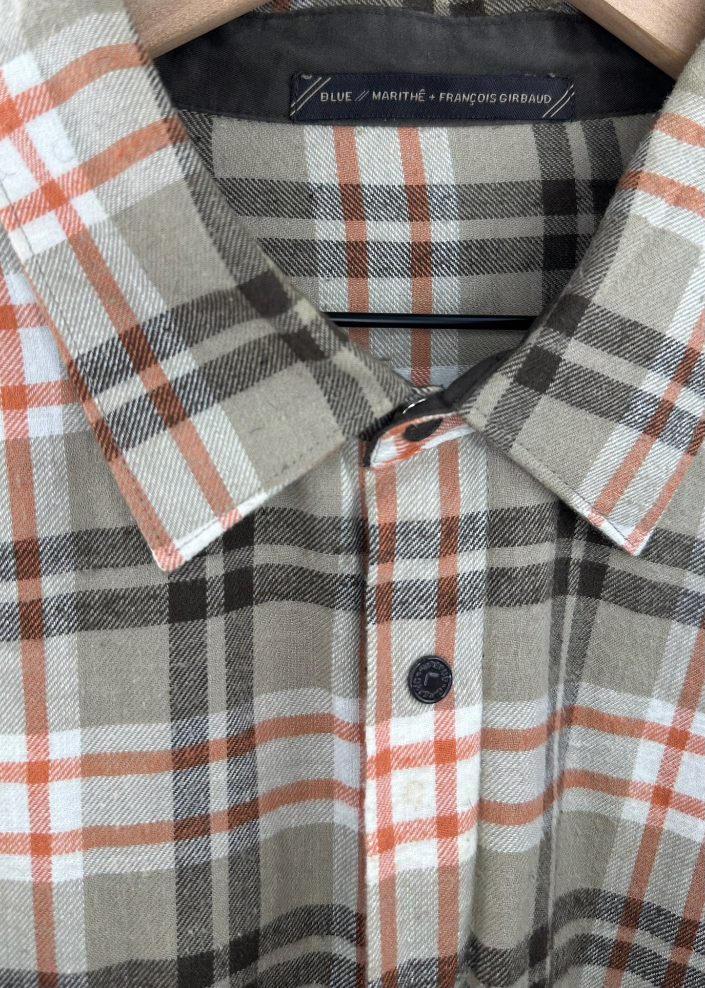 Brown Long Sleeve Shirt By Marithe Francois Girbaud