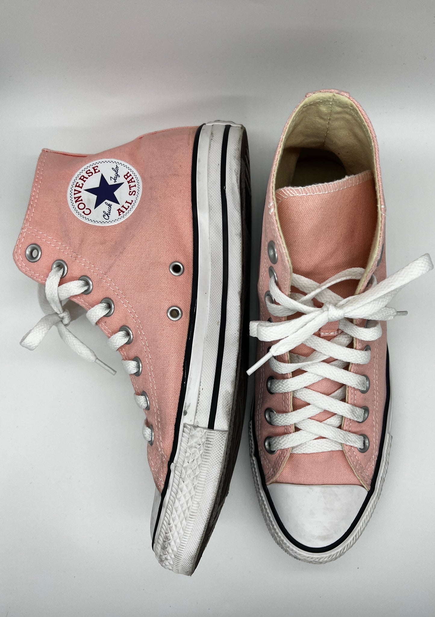 Pink High Top Converse