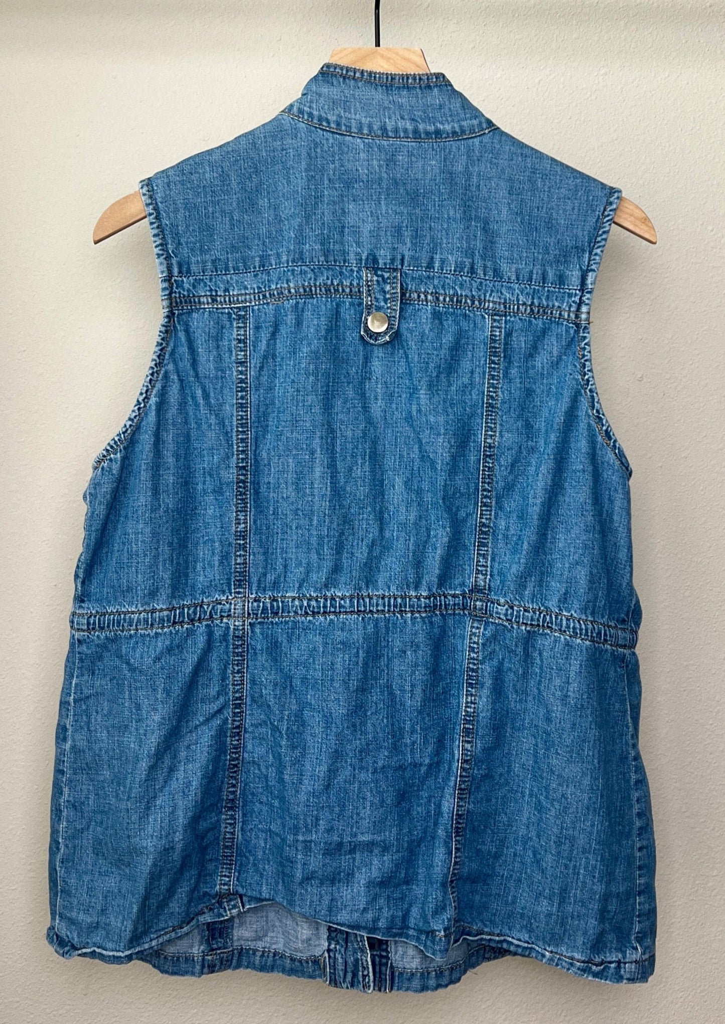 Blue Denim Vest by Live A Little