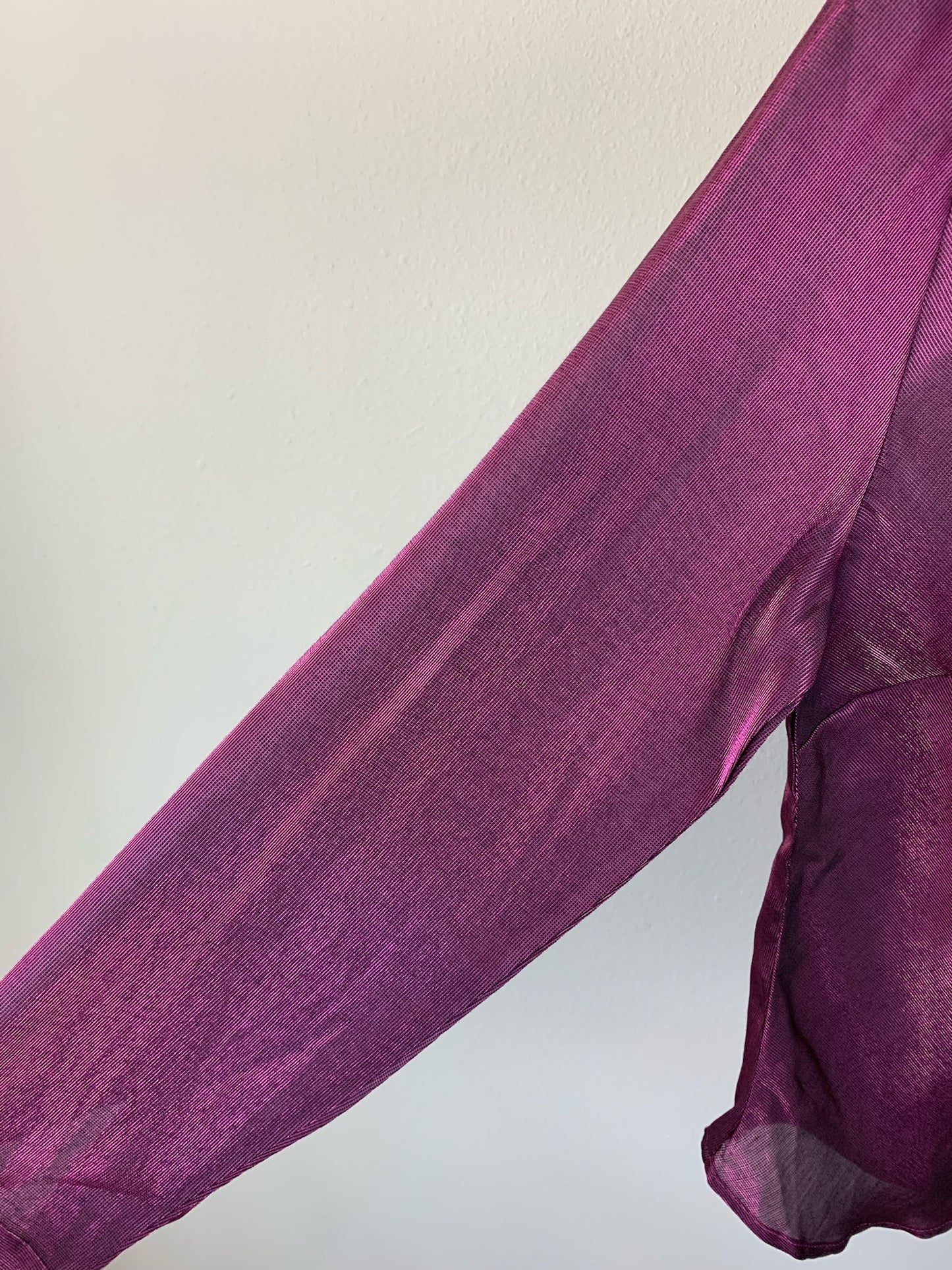 Red Hot Sheer Plum Top
