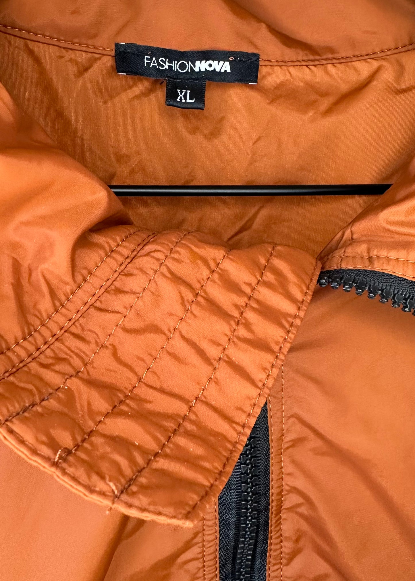 Color Block Pullover Windbreaker By Fashion Nova