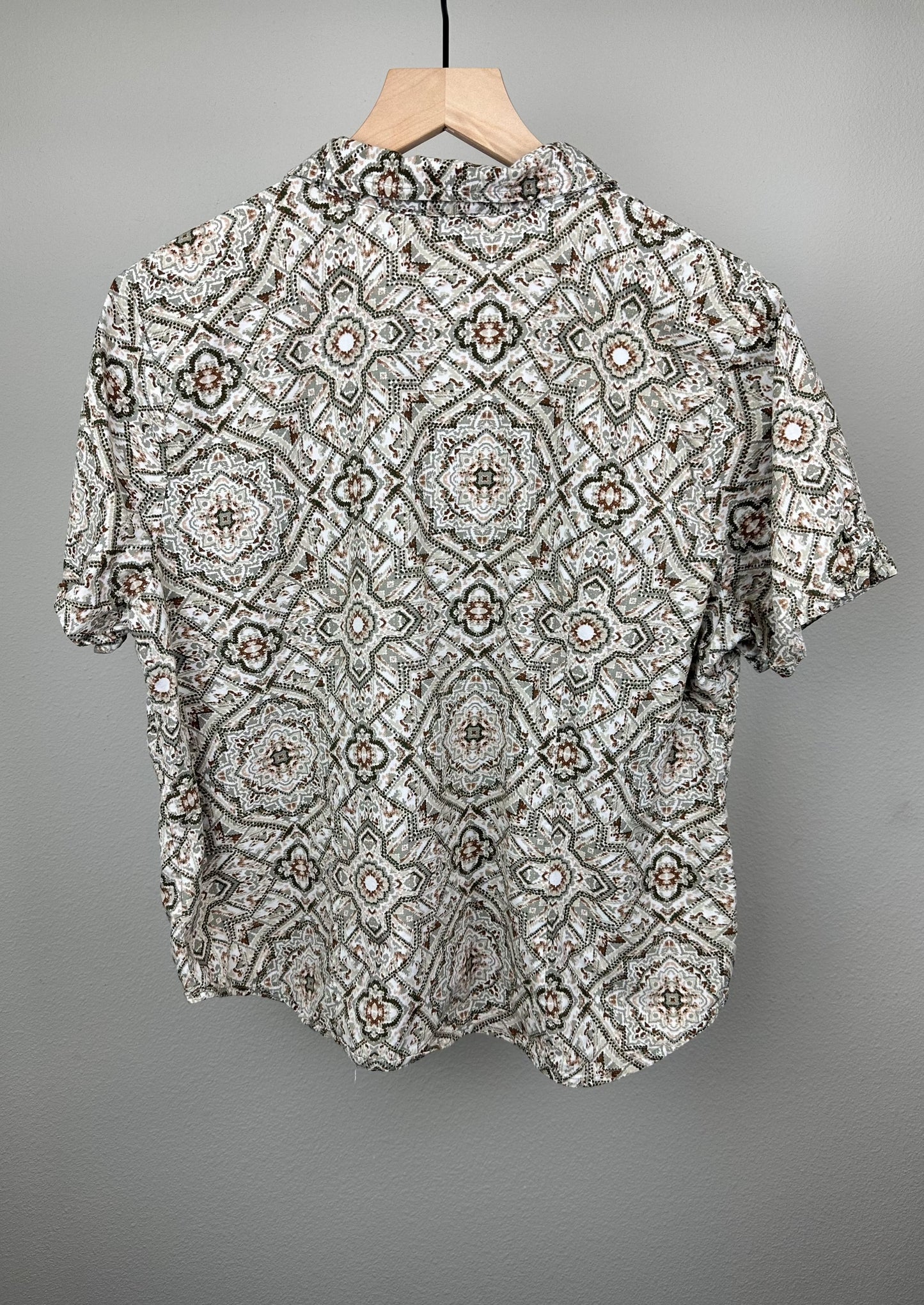 Green and Brown Box Shirt by Erika’s