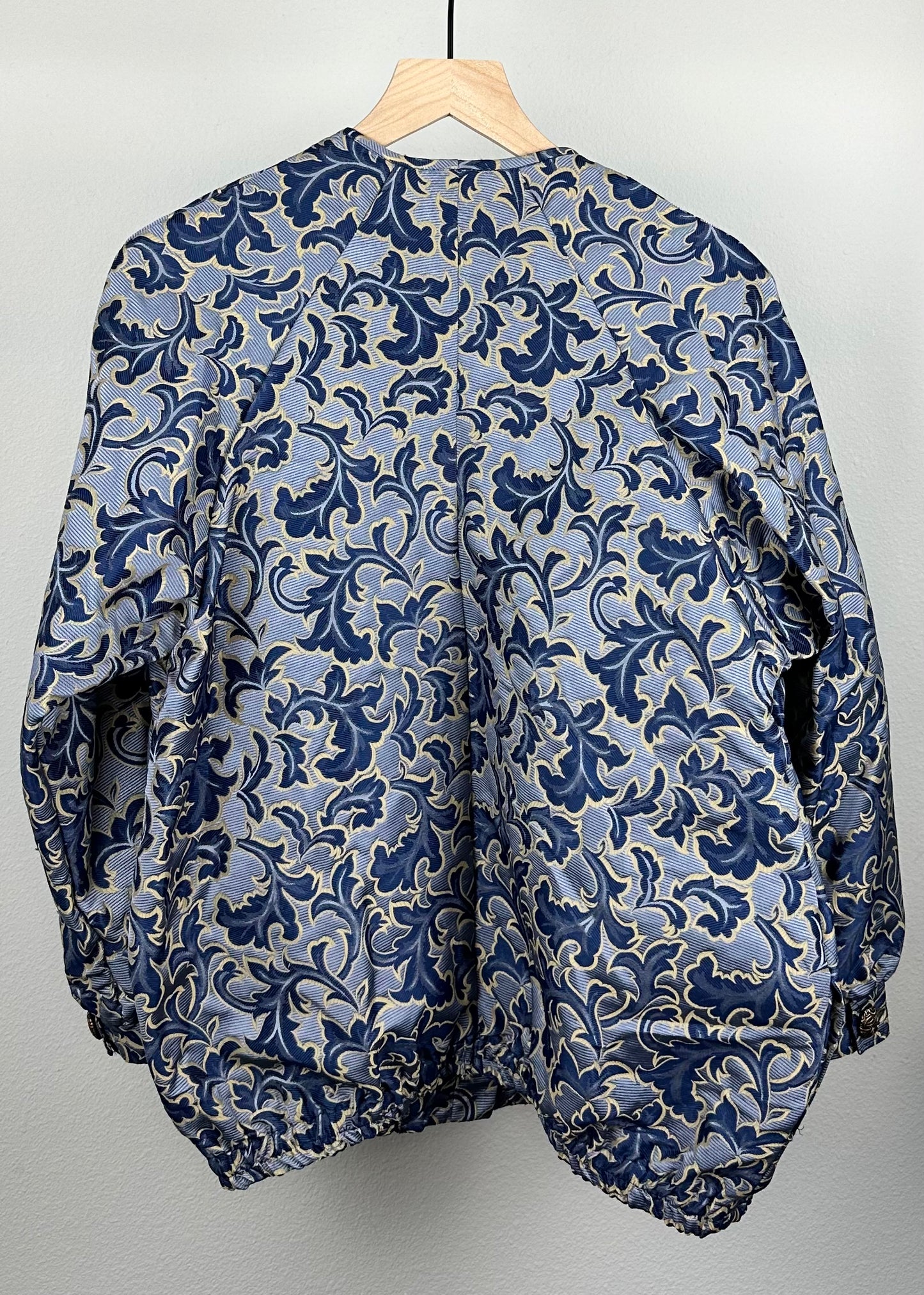 Two Shades Of Blue Custom Jacket