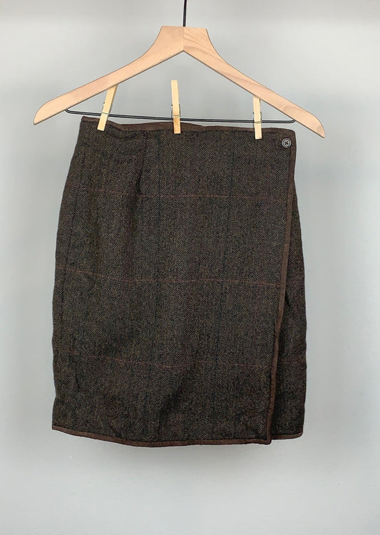 All Business Wrap Skirt By Breeches