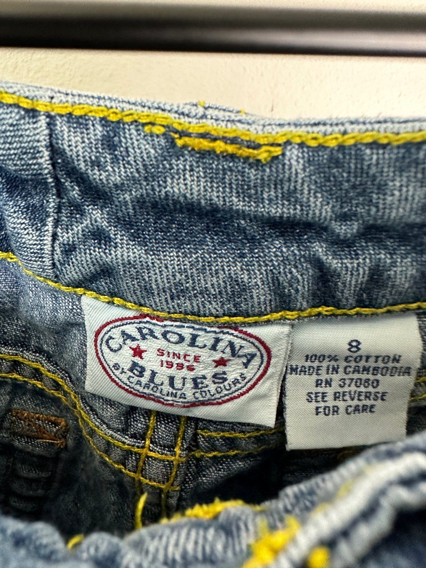 Carolina Blues Denim Shorts
