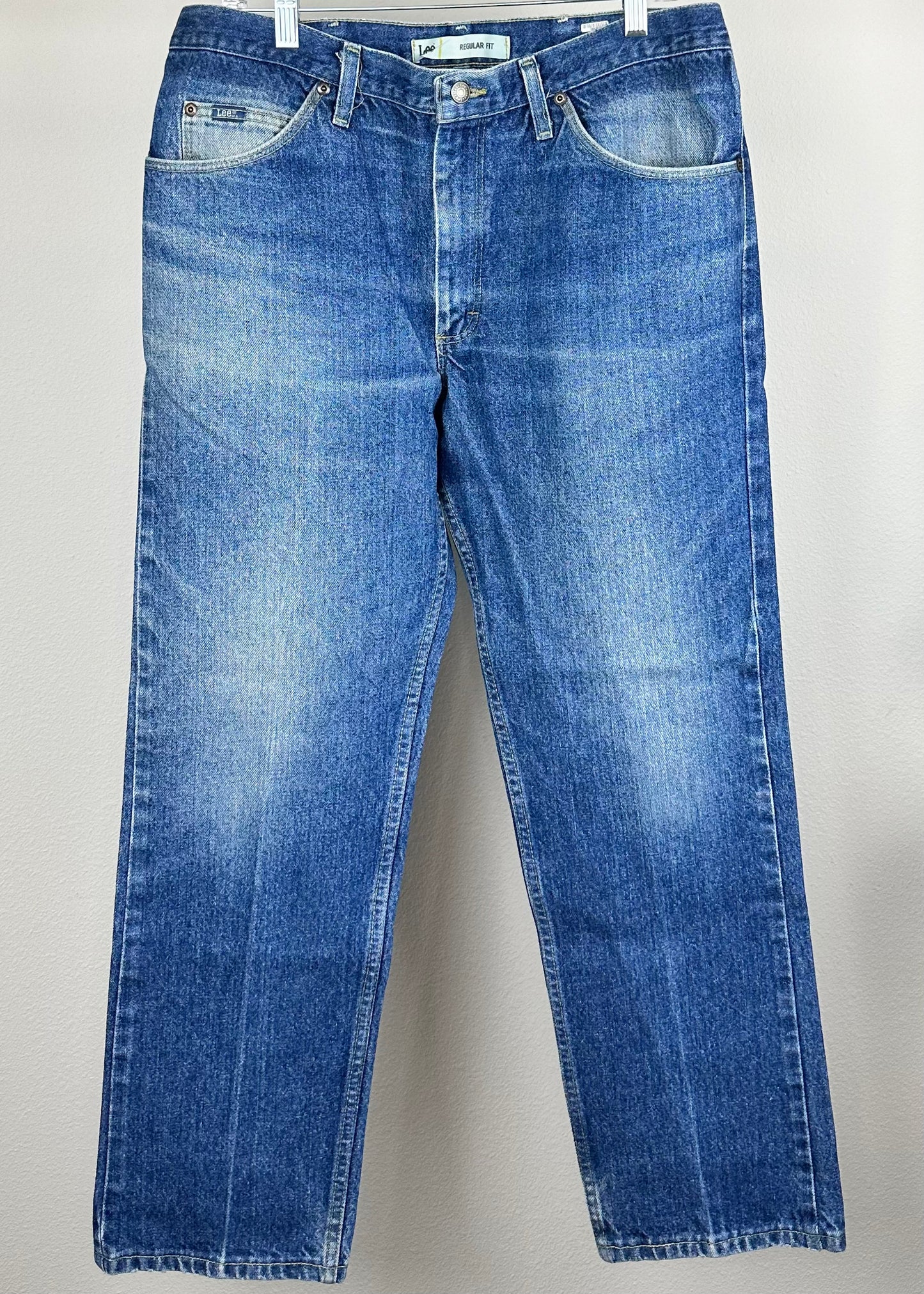 Aged Blue Denim By Lee